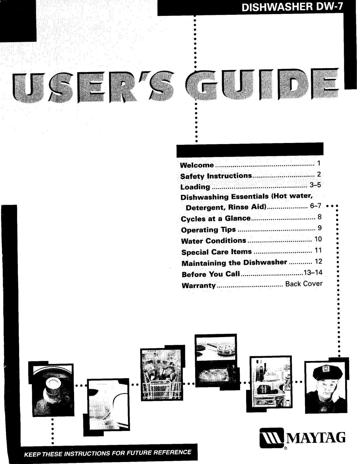 Maytag DW-7 User Manual - ManualMachine.com