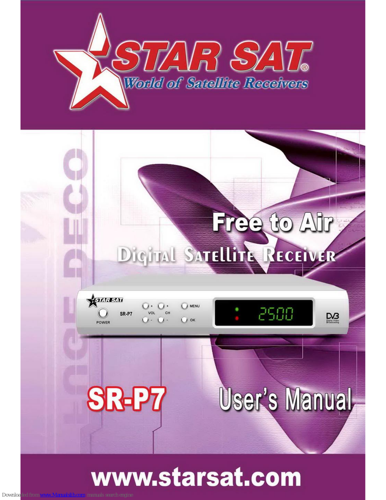 star sat SR-P7 User Manual