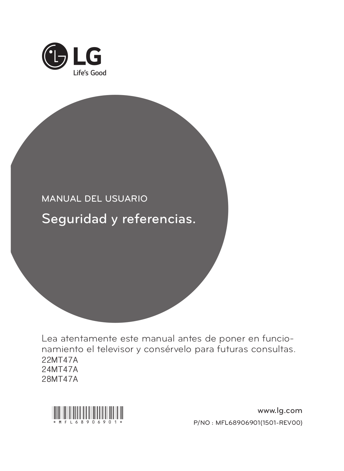 LG 24MT47A-PM, 22MT47A-PM, 28MT47B-PM Owner's Manual