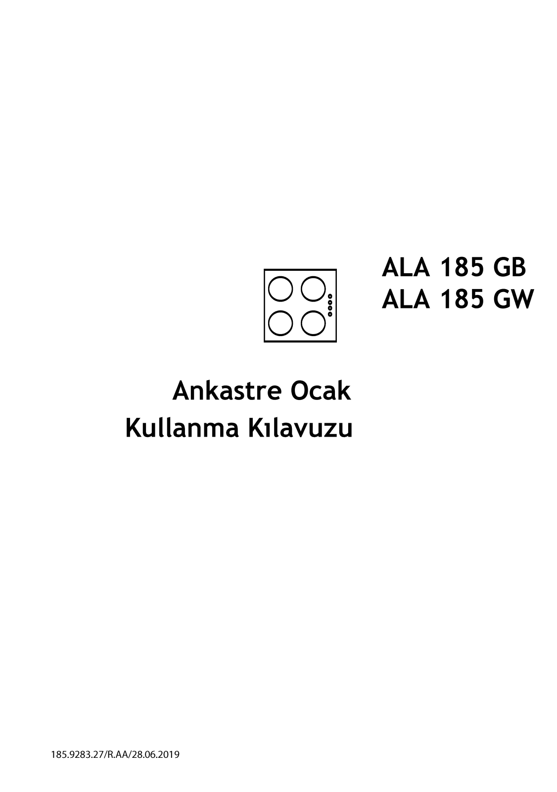 Altus ALA185GW User manual