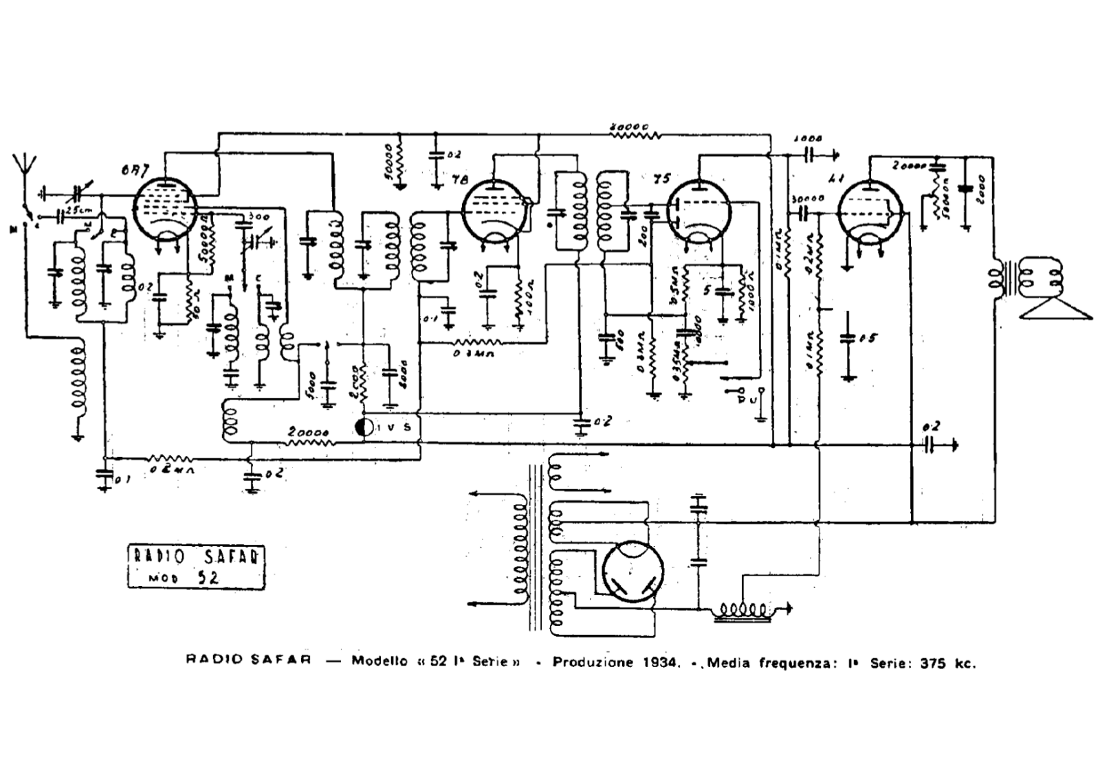 Safar 52 i schematic