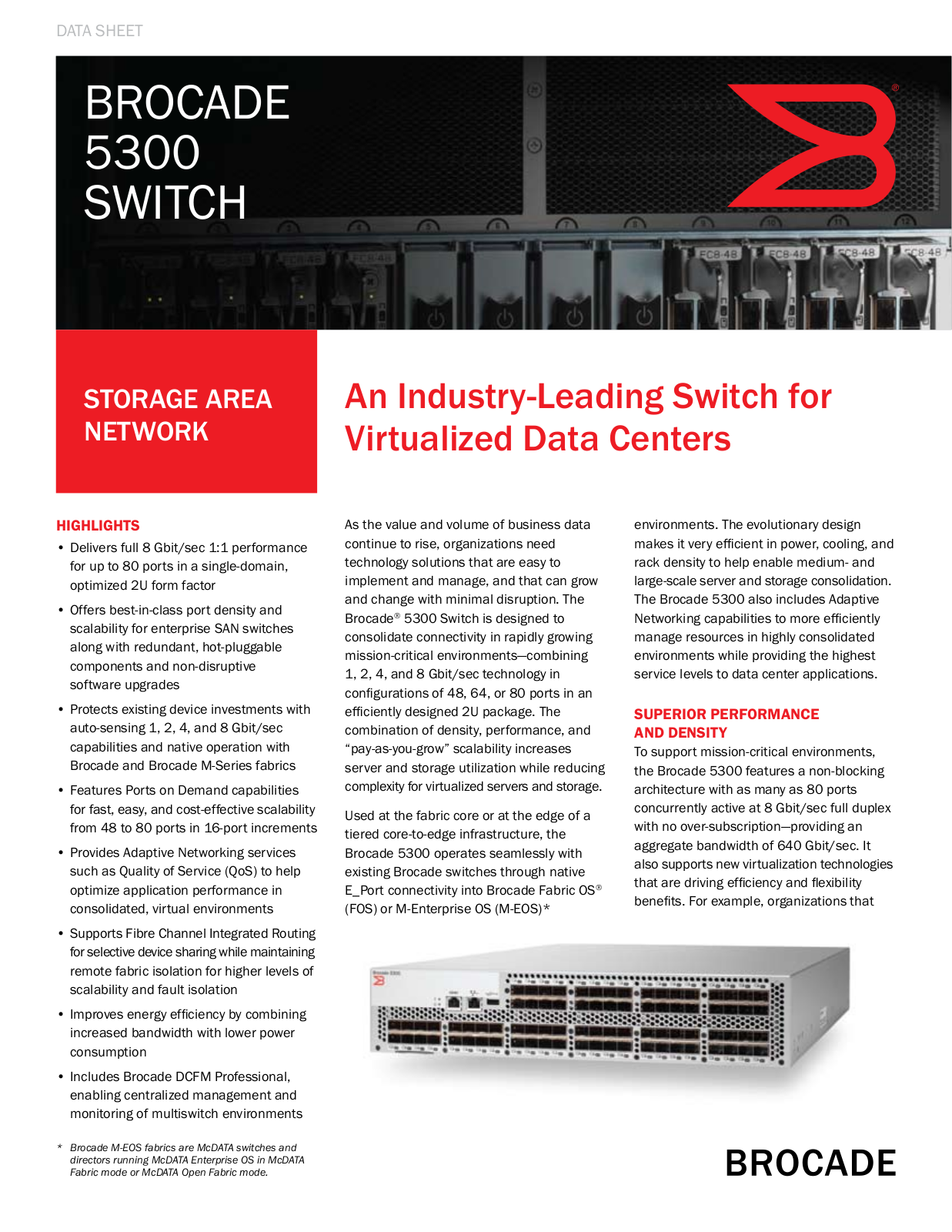 Brocade Communications Systems 5300 User Manual