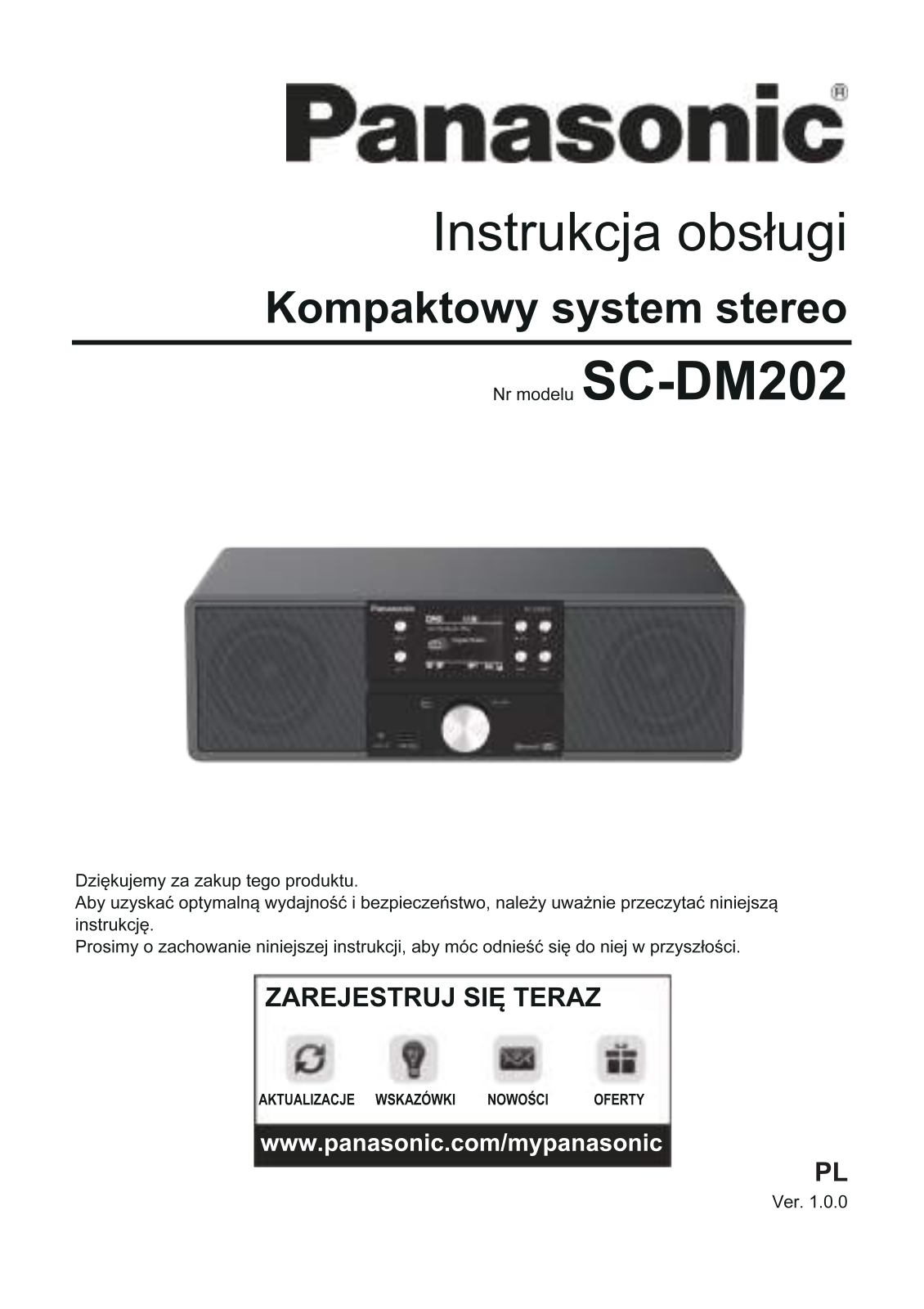 PANASONIC SC-DM202 User guide - ManualMachine.com