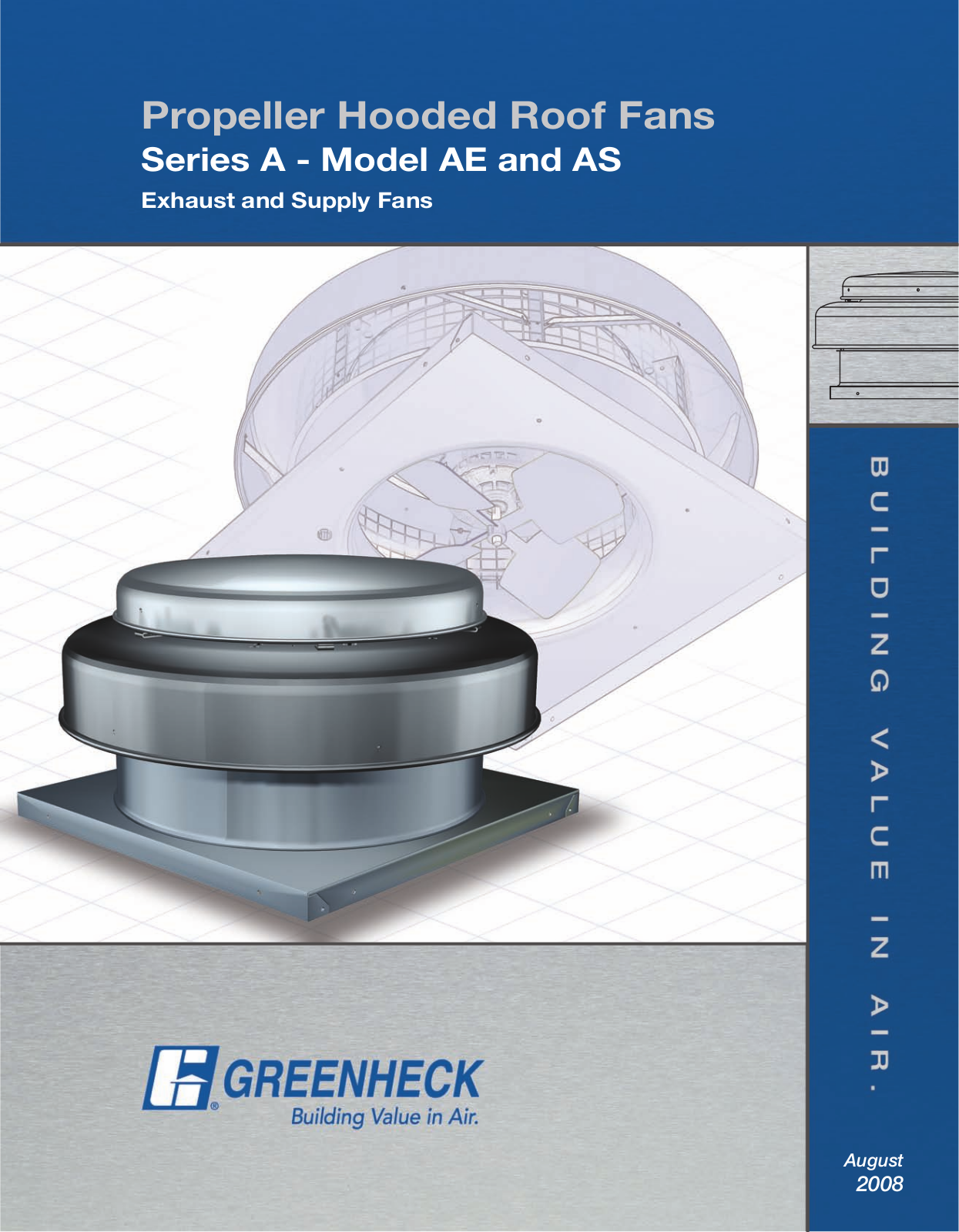 Greenheck AE-10-420-AB User Manual