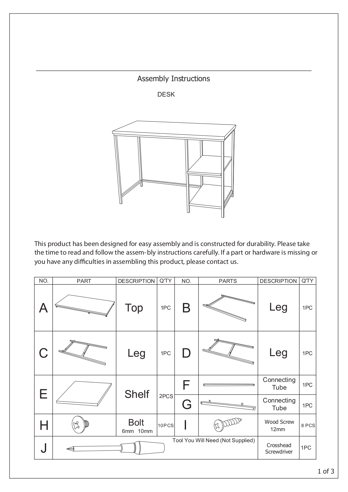 Wade Logan W001047998 Assembly Instruction - ManualMachine.com
