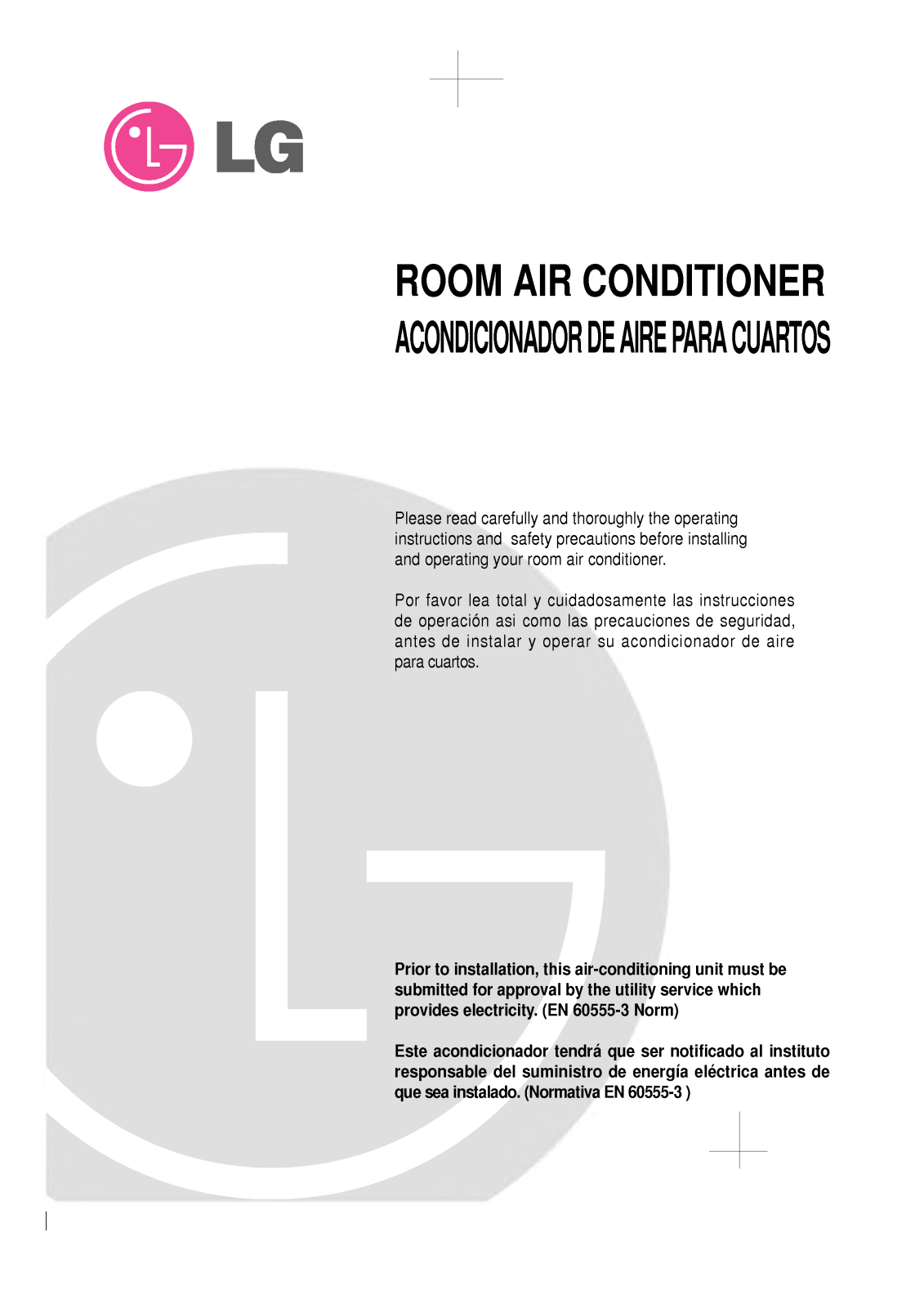 LG LW-E2132CL User Manual