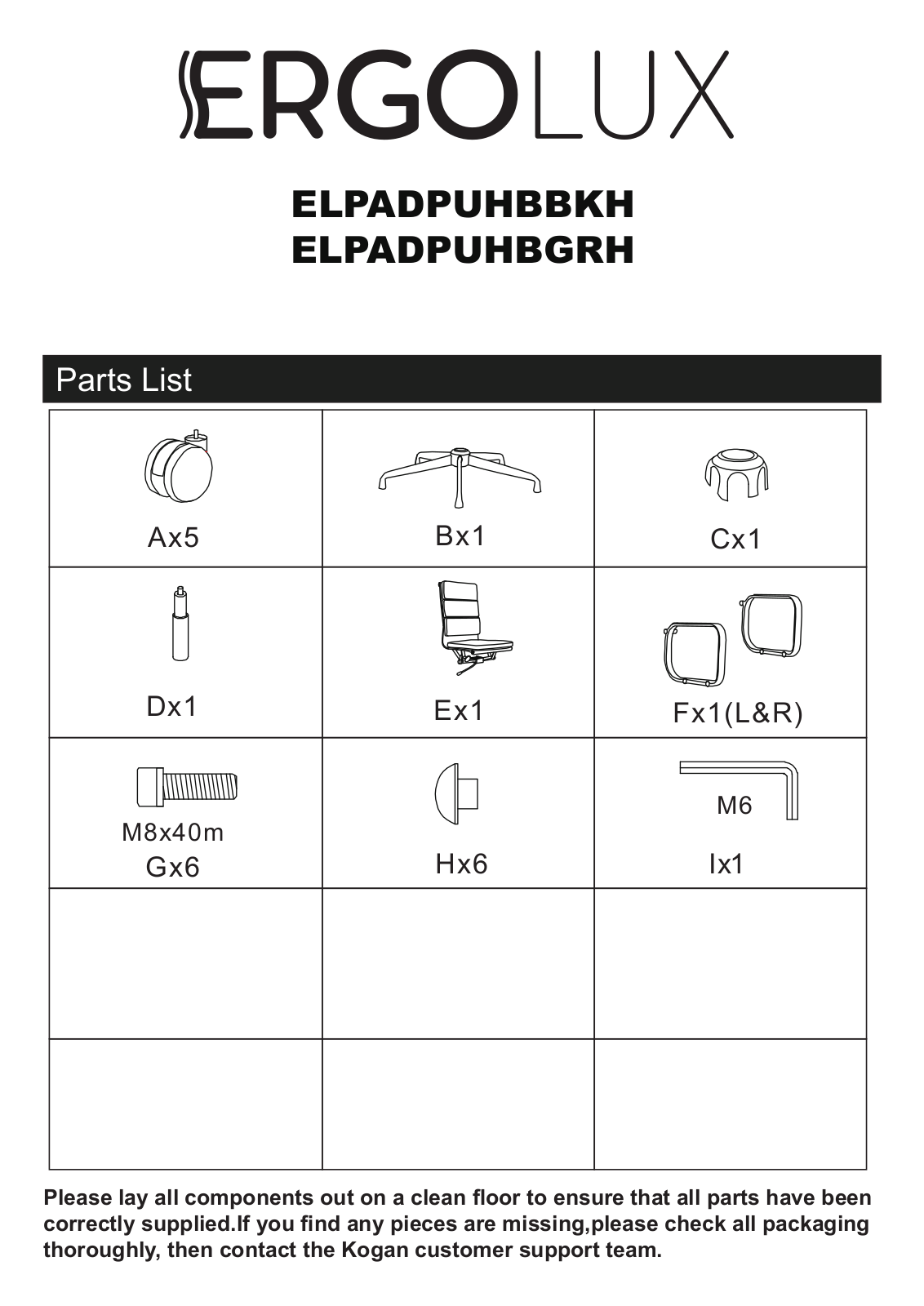 Ergolux ELPADPUHBBRA User guide - ManualMachine.com