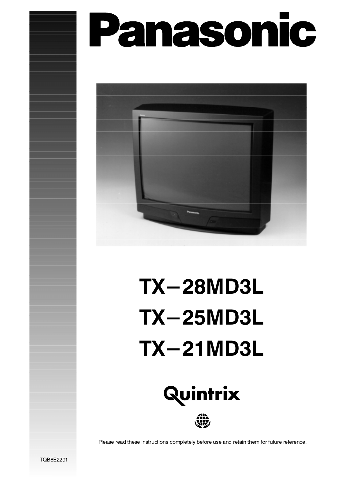 Panasonic TX-25MD3L User Manual