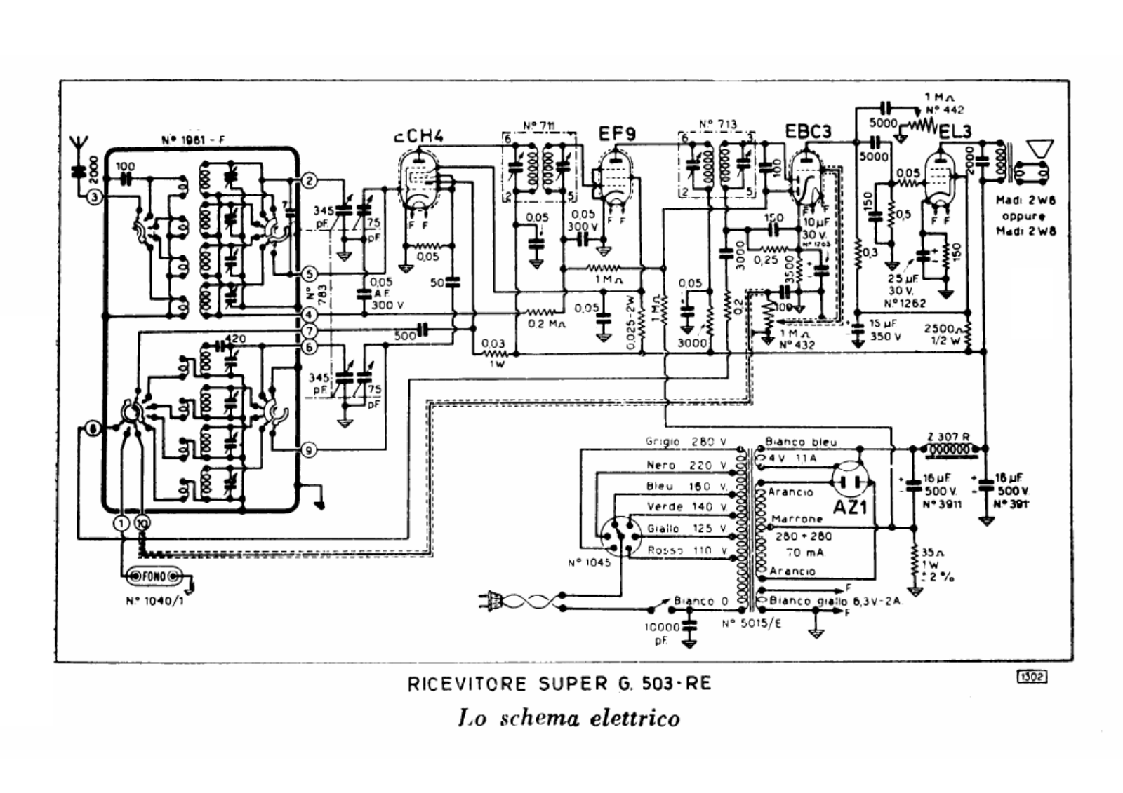 Geloso g503re schematic