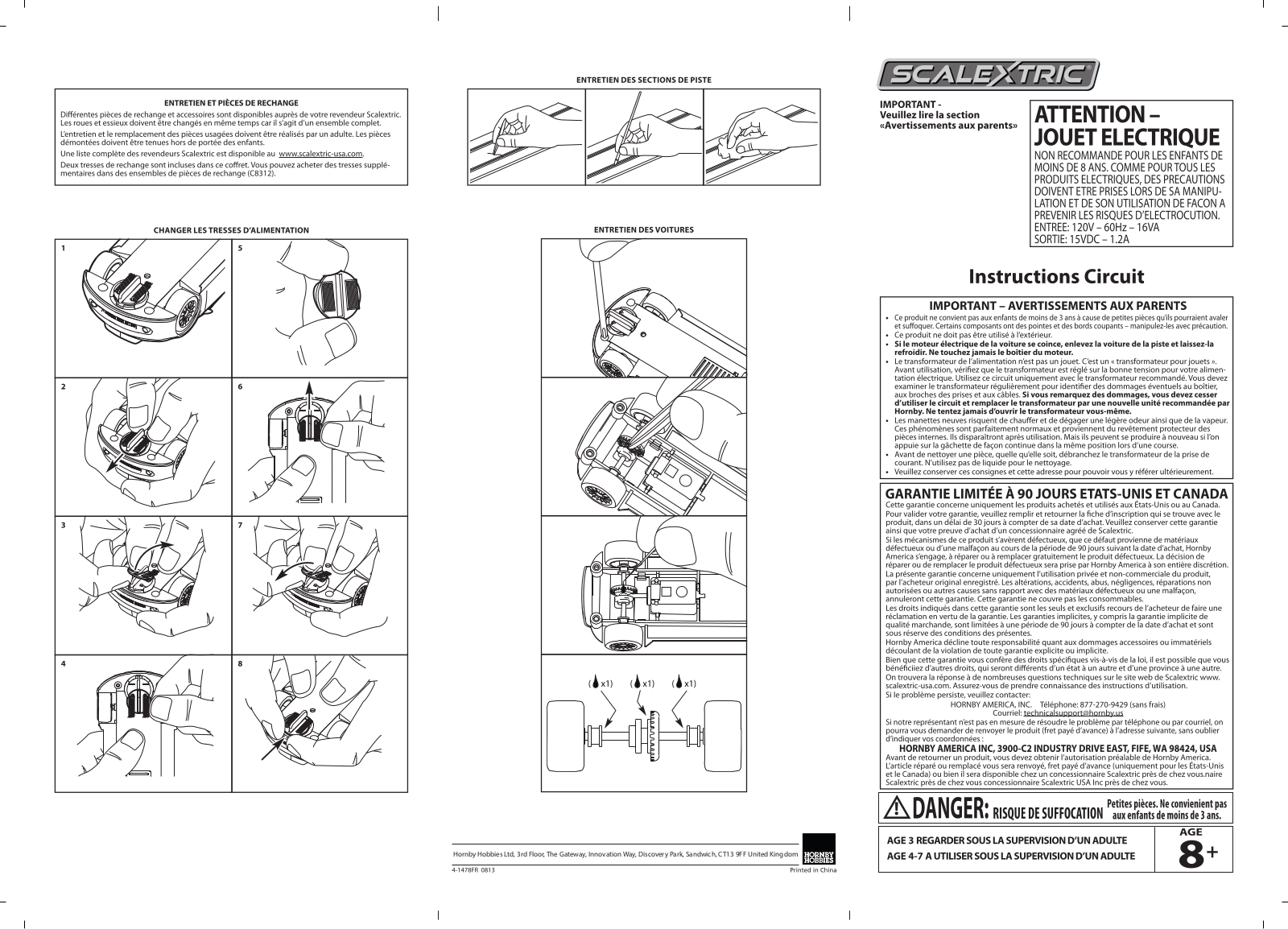 Scalextric G1118KF Instruction manual