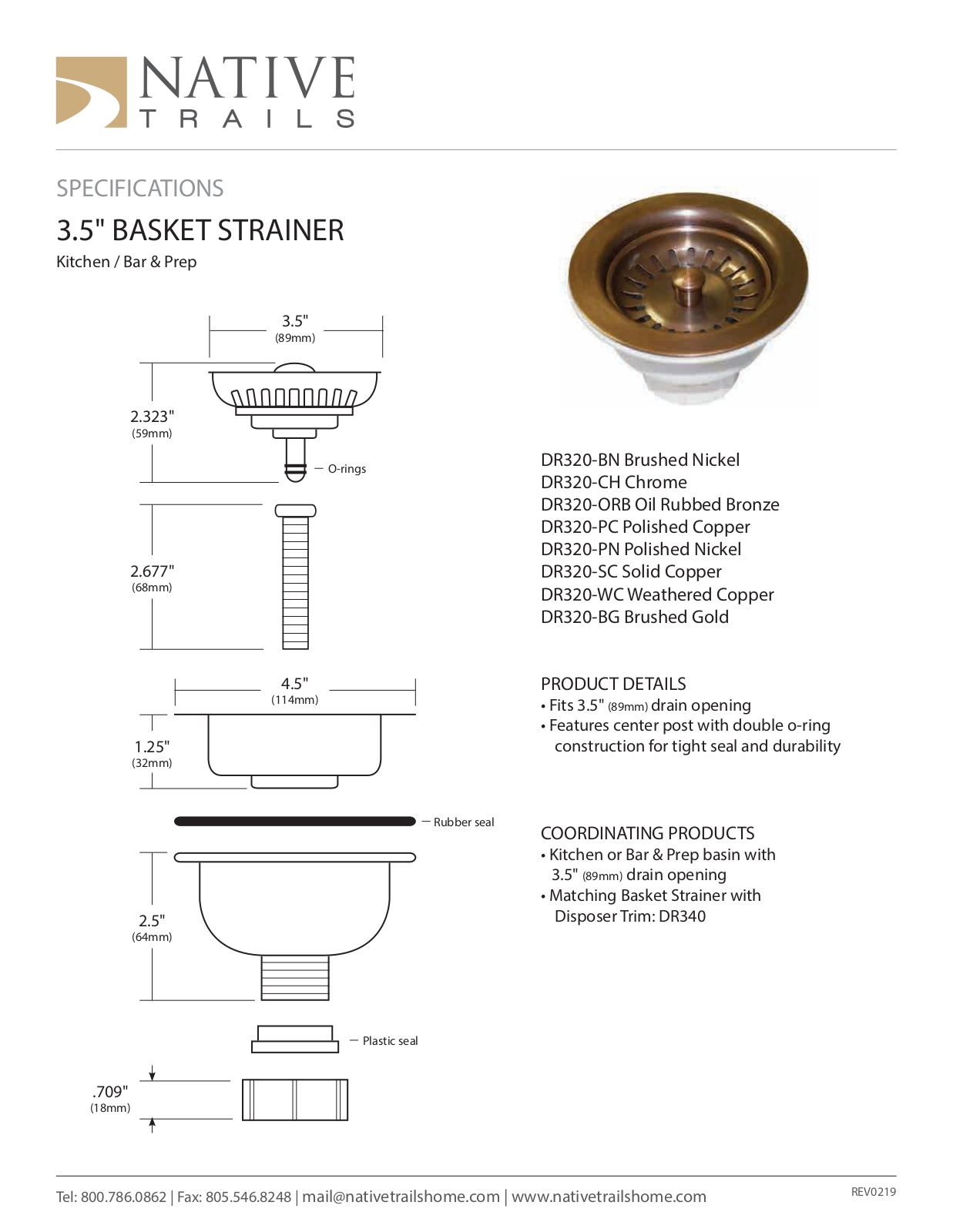 Native Trails XNT1029 Specifications - ManualMachine.com