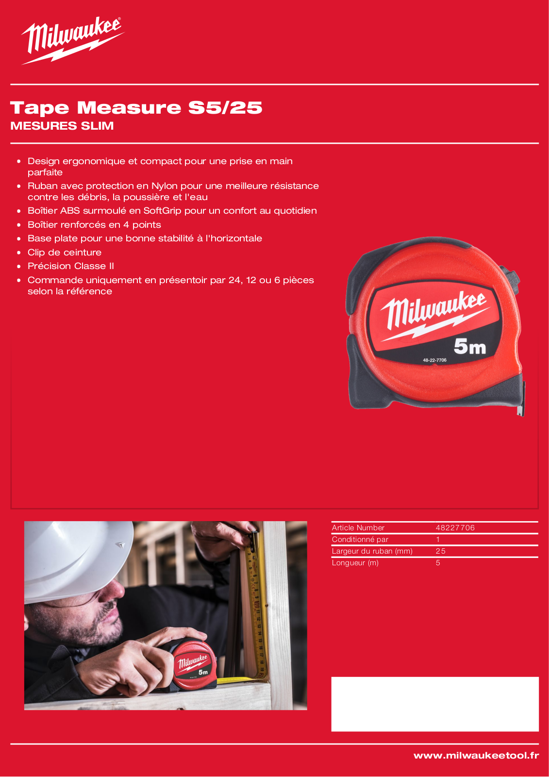 Milwaukee 48227706 Specification - ManualMachine.com