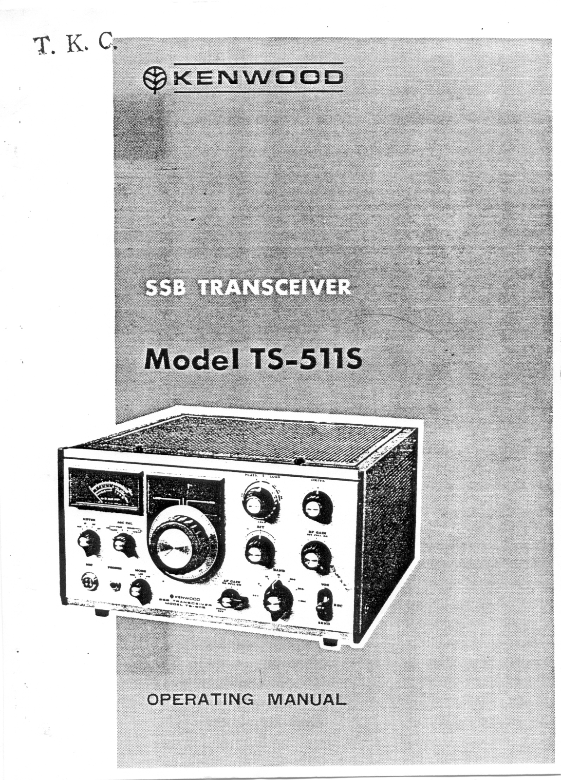 Kenwood TS-511S Owner's Manual