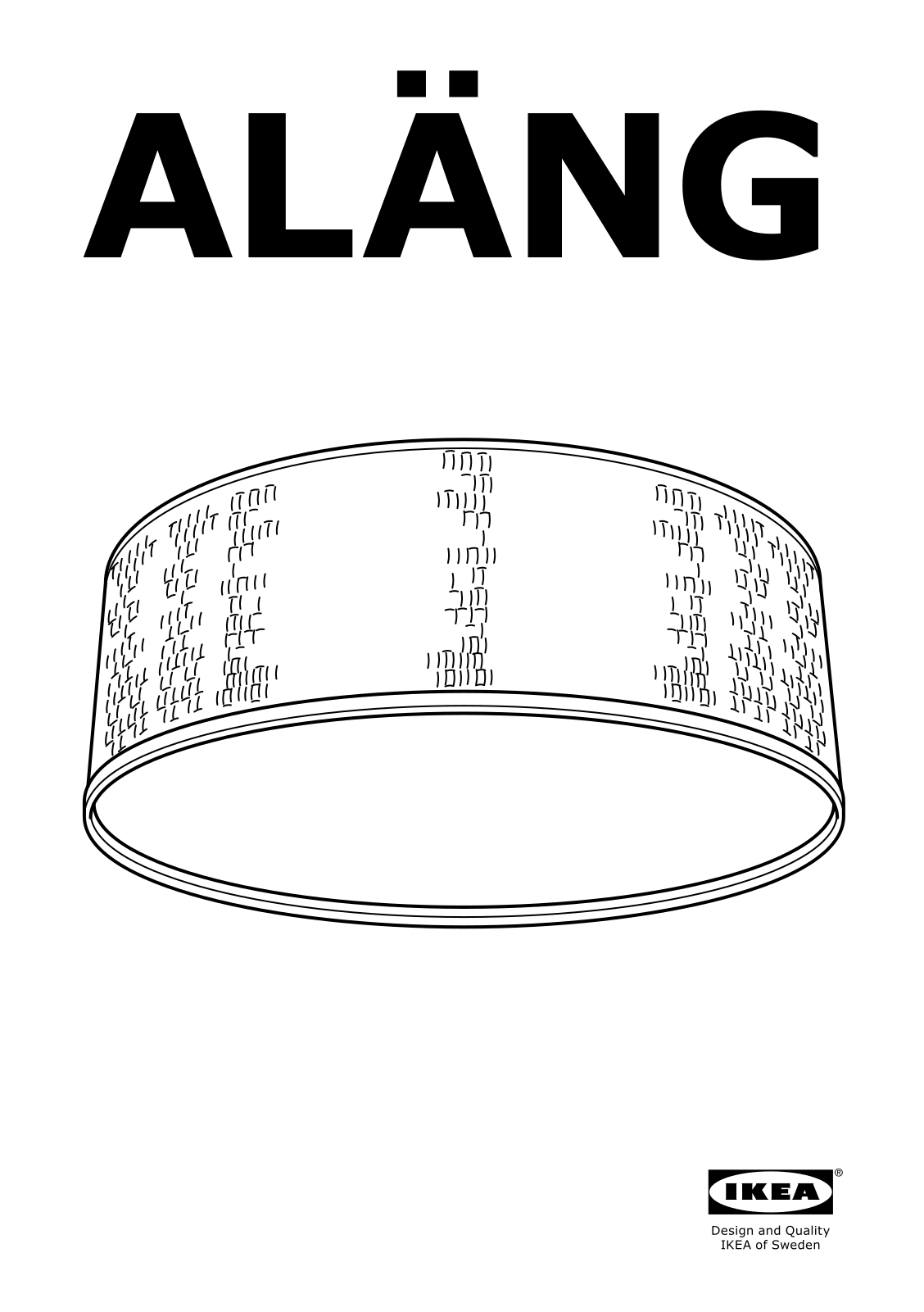 IKEA ALANG User Manual