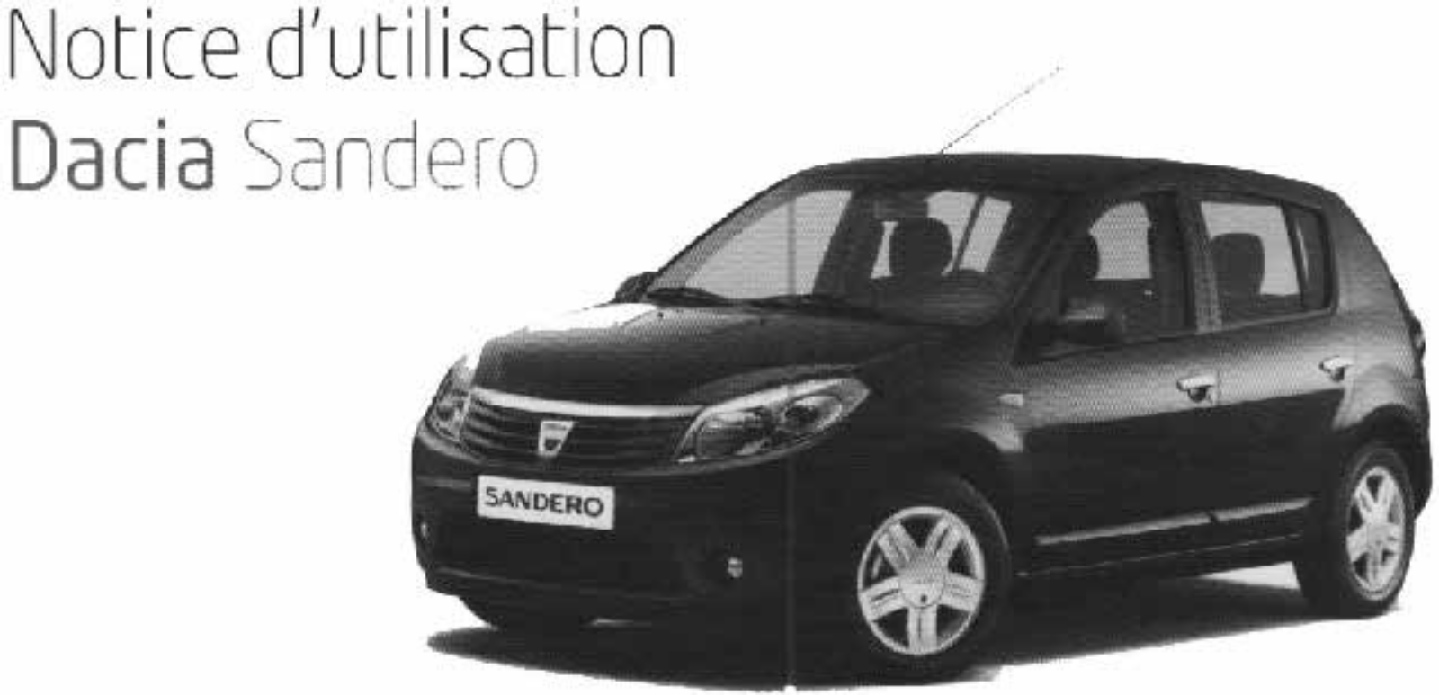 DACIA Sandero Stepway User Manual