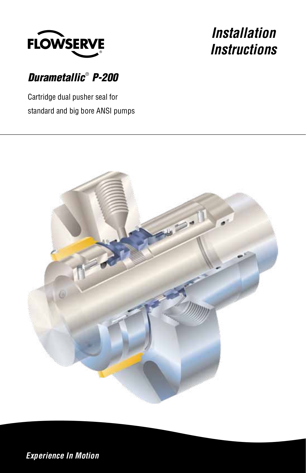 Flowserve P-200 User Manual