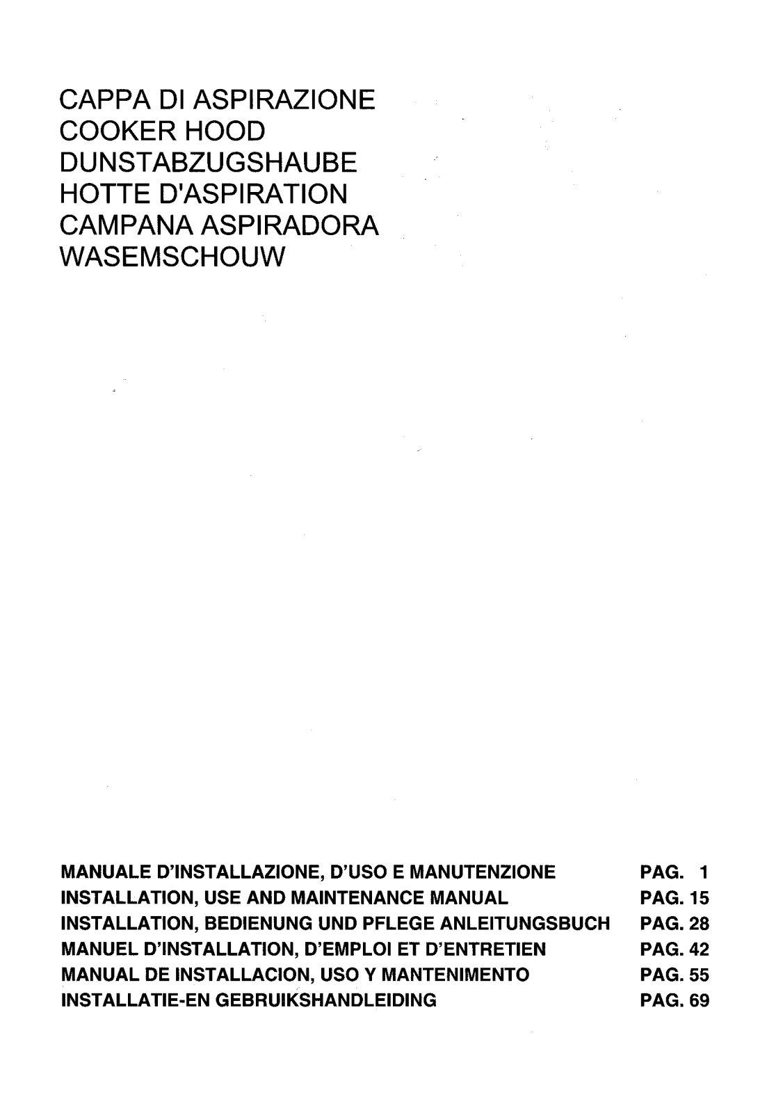 AEG EFC105X.1, EFC105.2X, EFC105X, EFC9710, EFC9830 User Manual