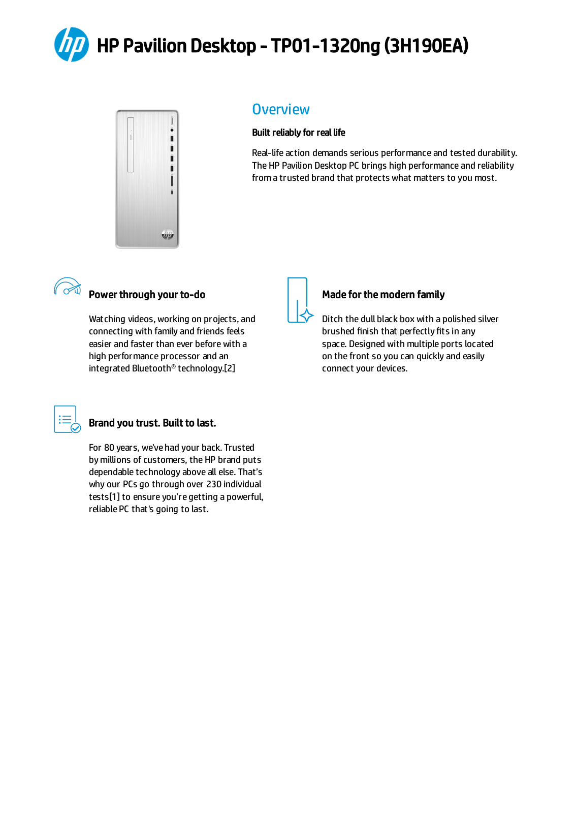 HP TP01-1320ng User Manual