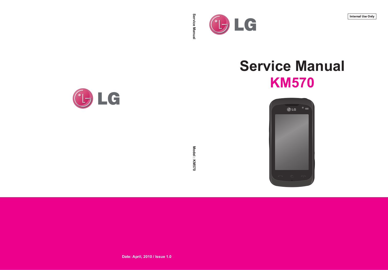 LG KM570 Service Manual