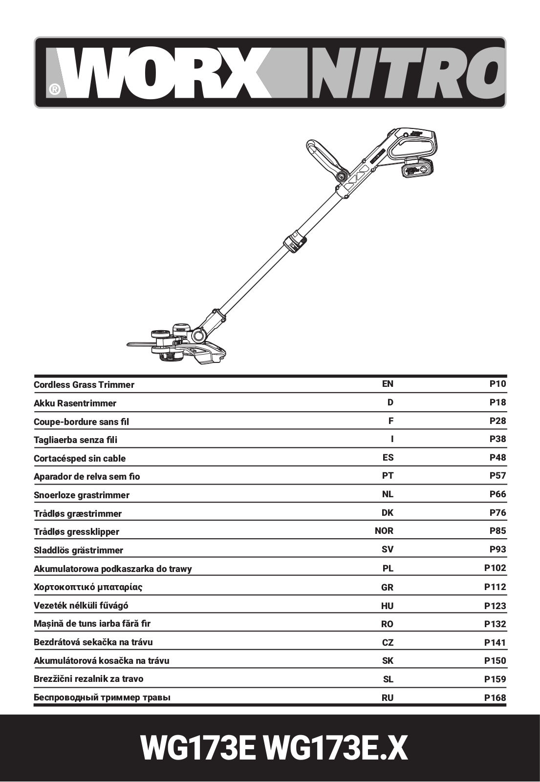 Worx WG173E, WG173E.X User guide - ManualMachine.com