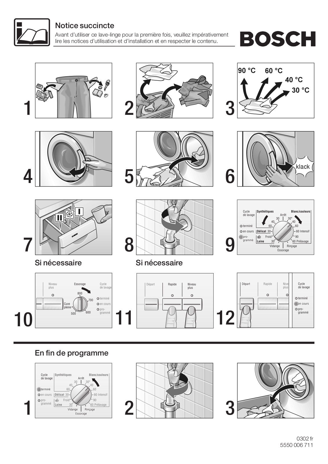 BOSCH B1WTV3803A User Manual