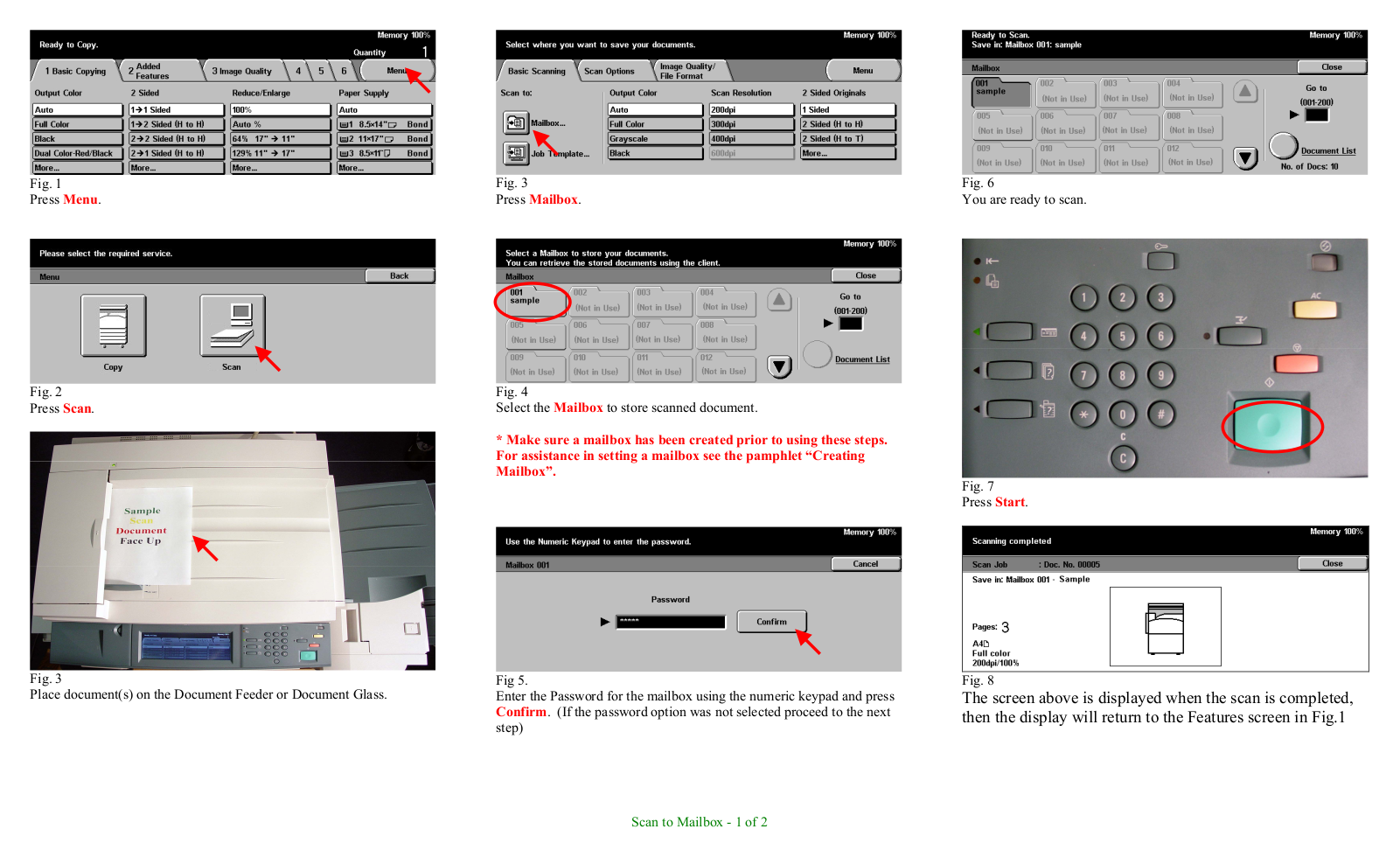 Xerox DocuColor 1632-5237 User Manual