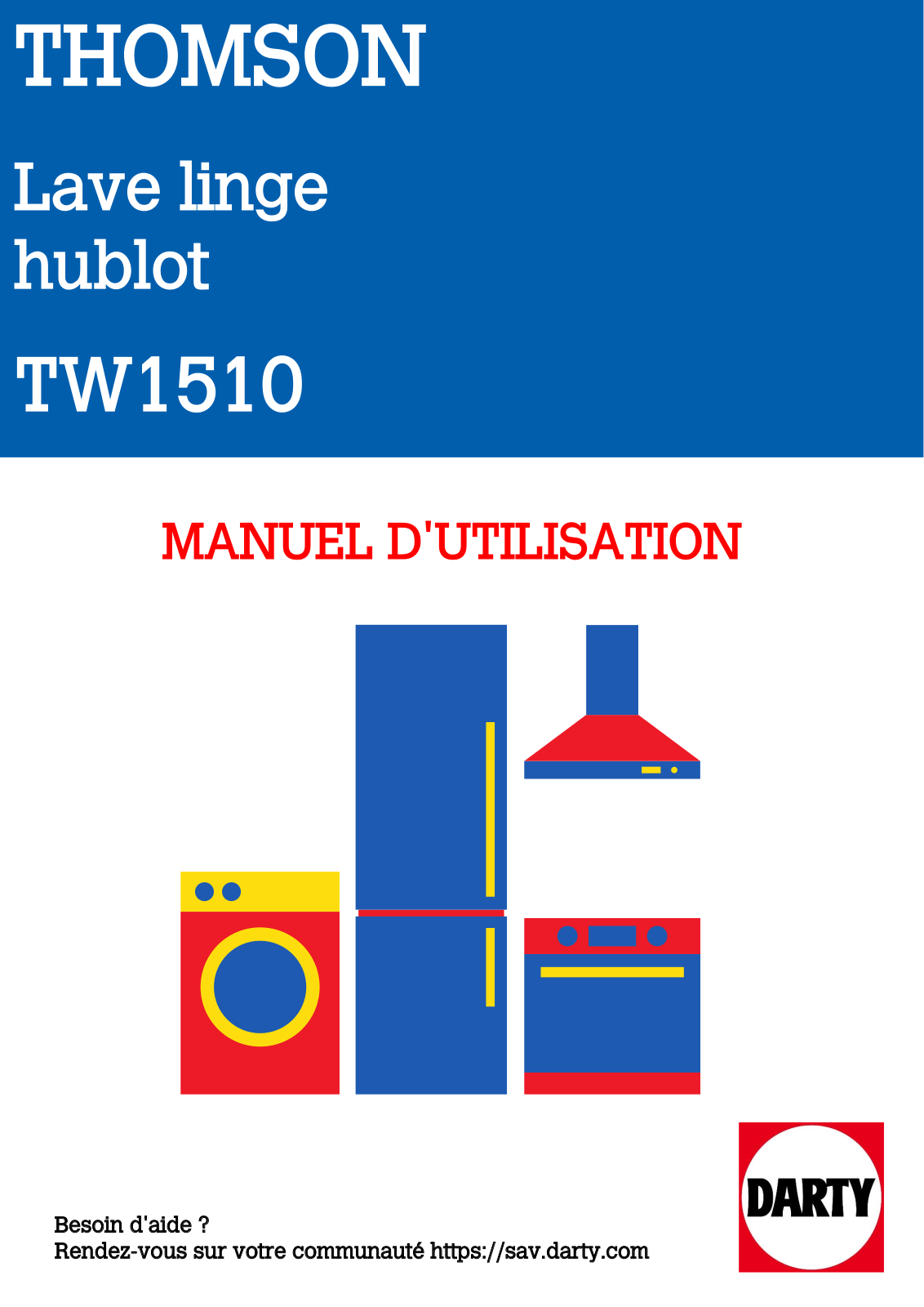 THOMSON TW1510EU Instruction Manual