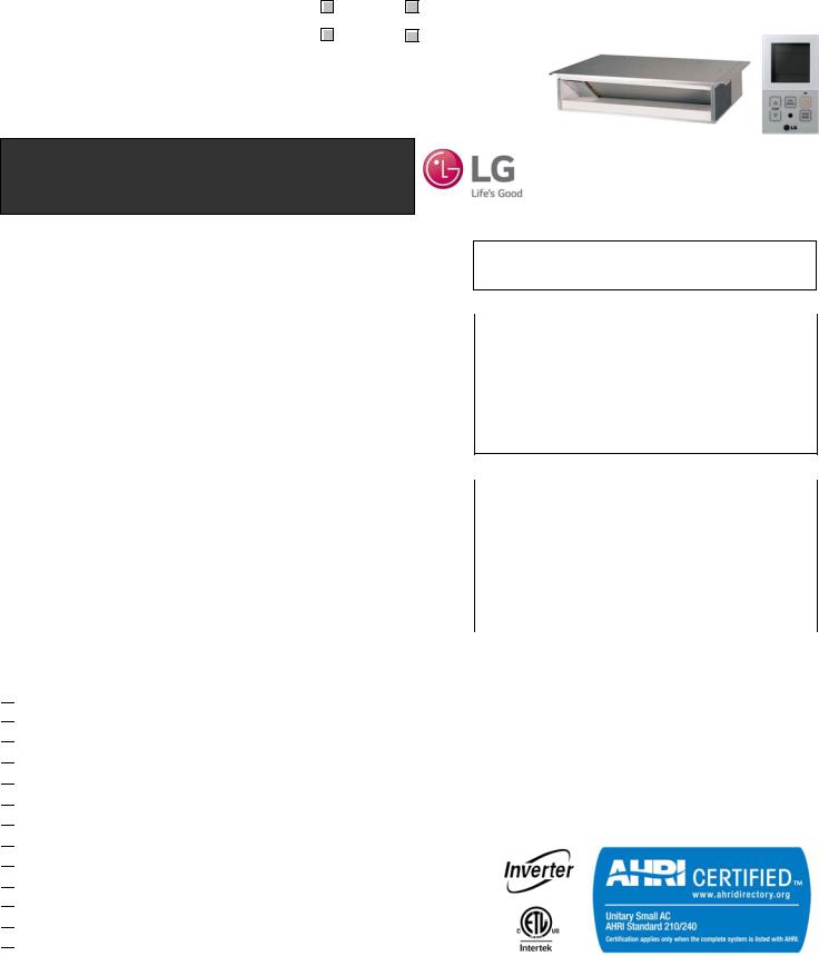 LG LDN127HV4 User Manual
