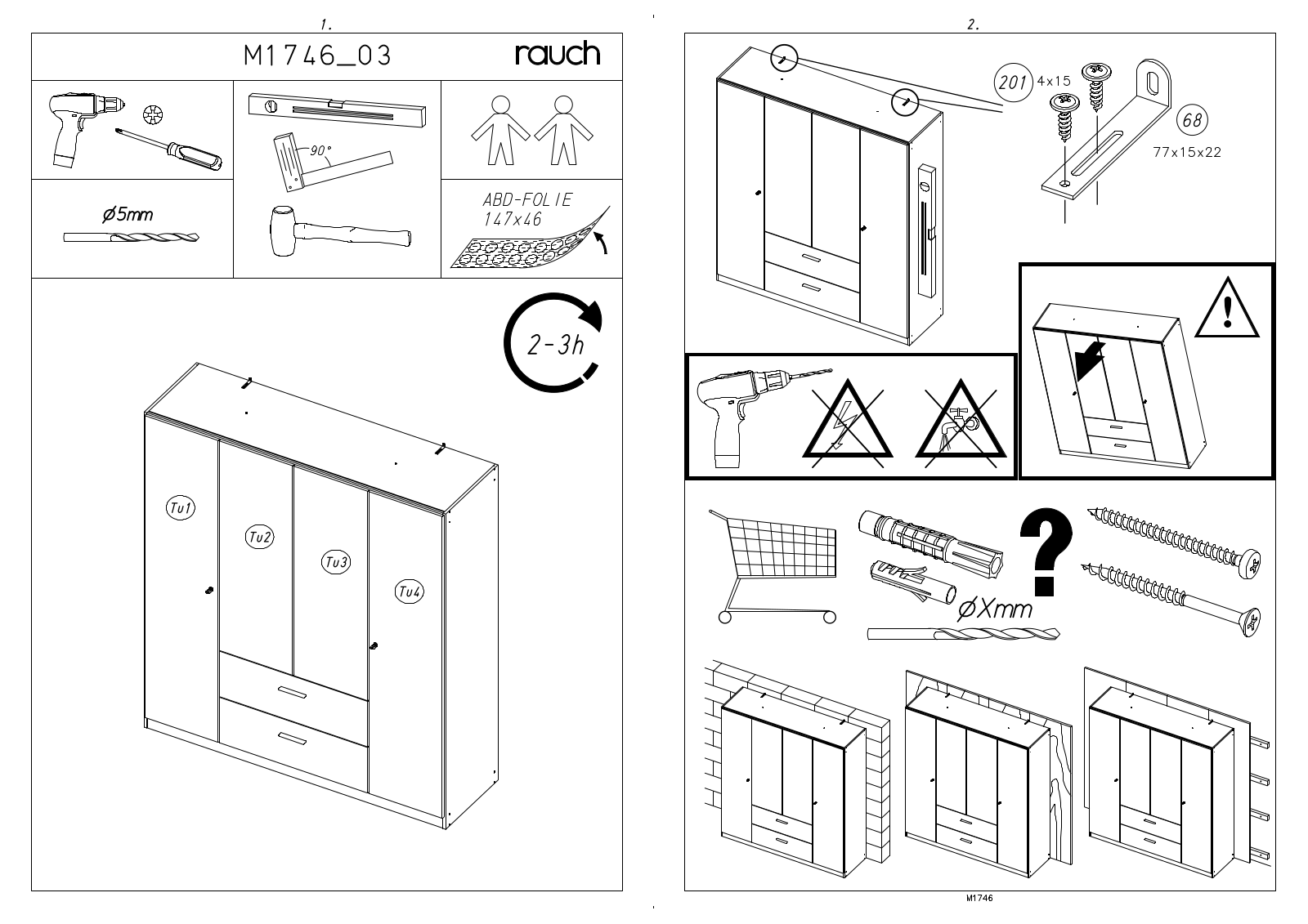 rauch M1746 Assembly instructions - ManualMachine.com