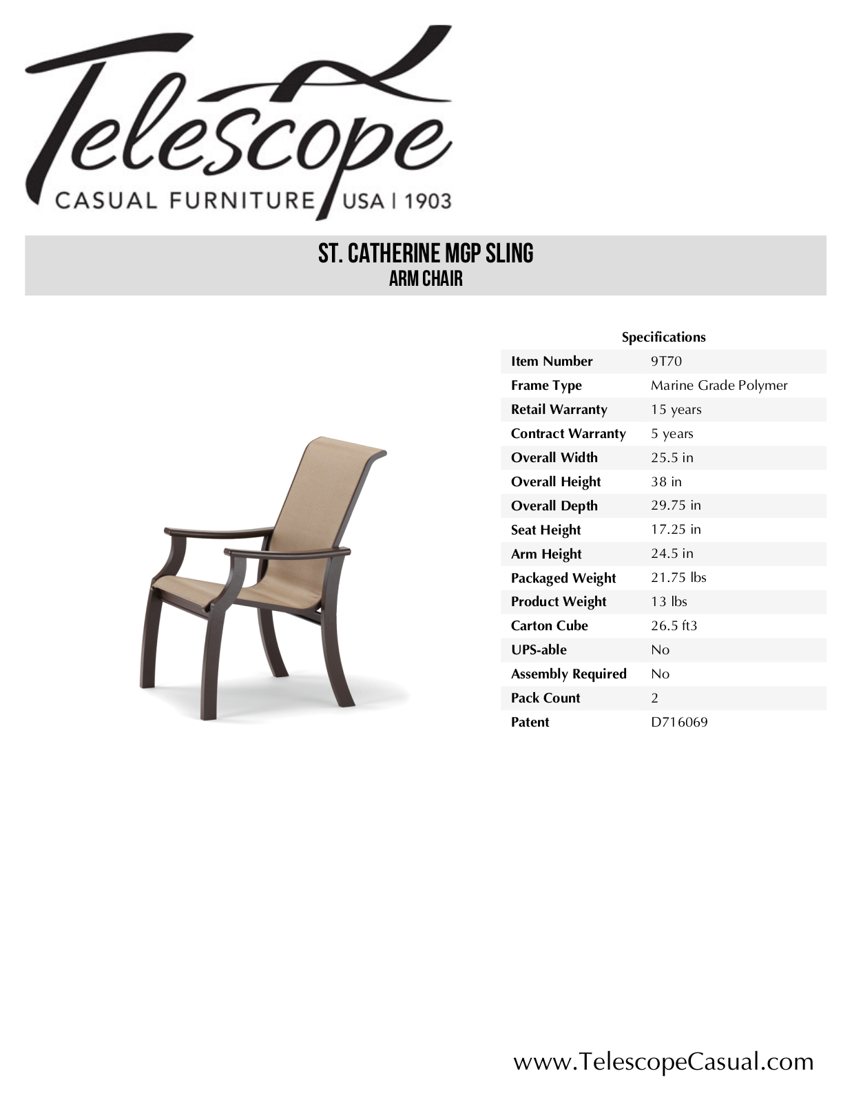 Telescope Casual TE2882 Specifications - ManualMachine.com