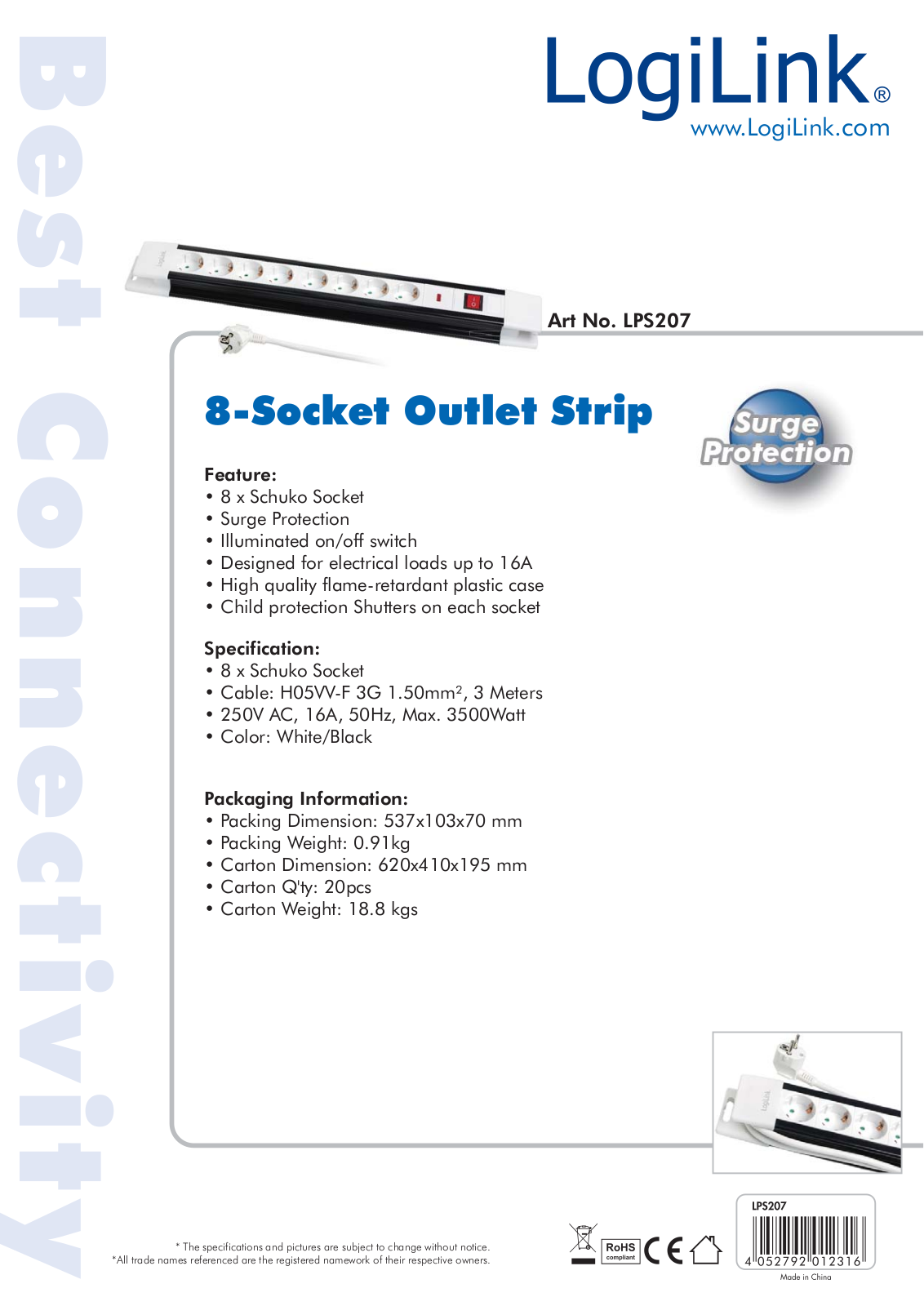 LogiLink LPS207 User Manual - ManualMachine.com