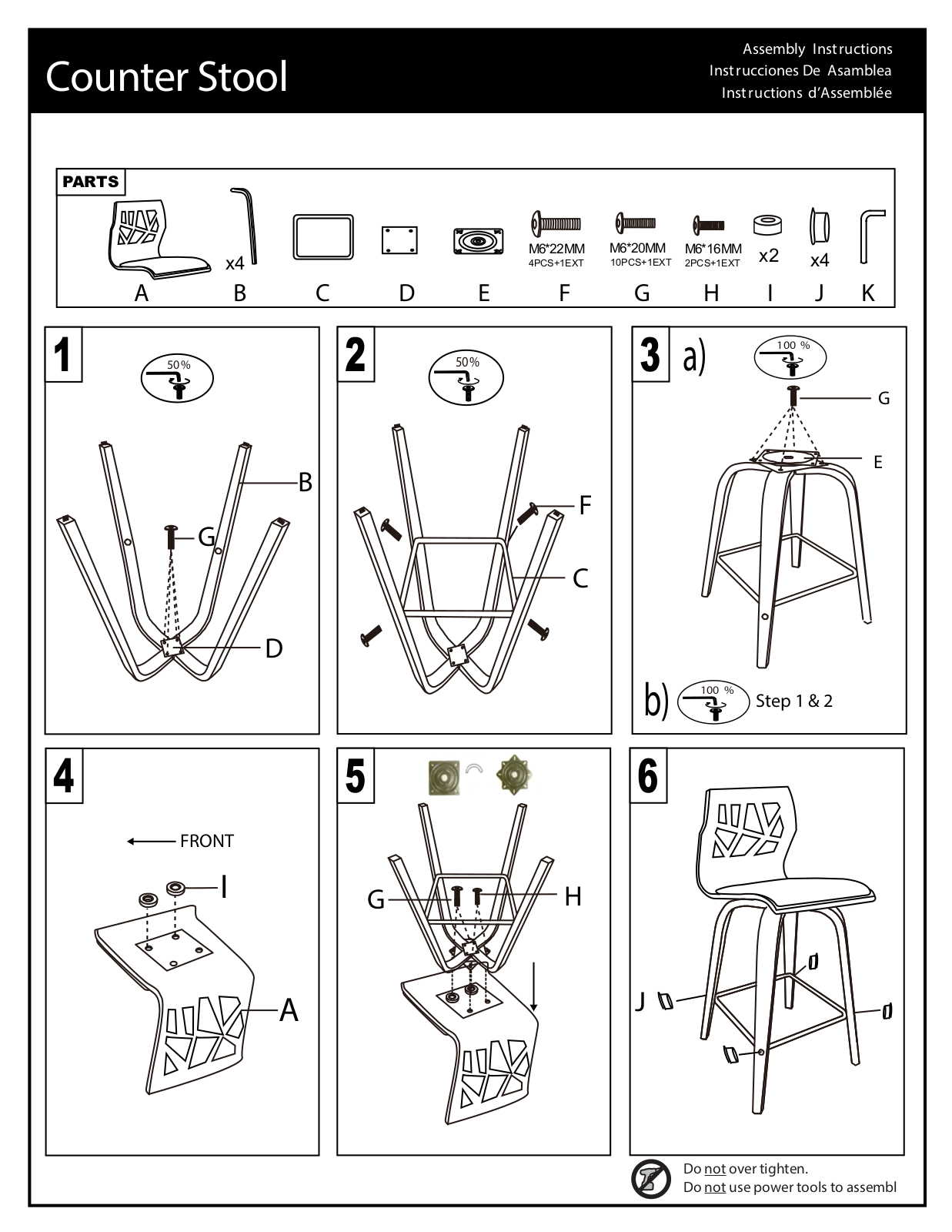 Foundstone W003548971 Assembly Instructions - ManualMachine.com