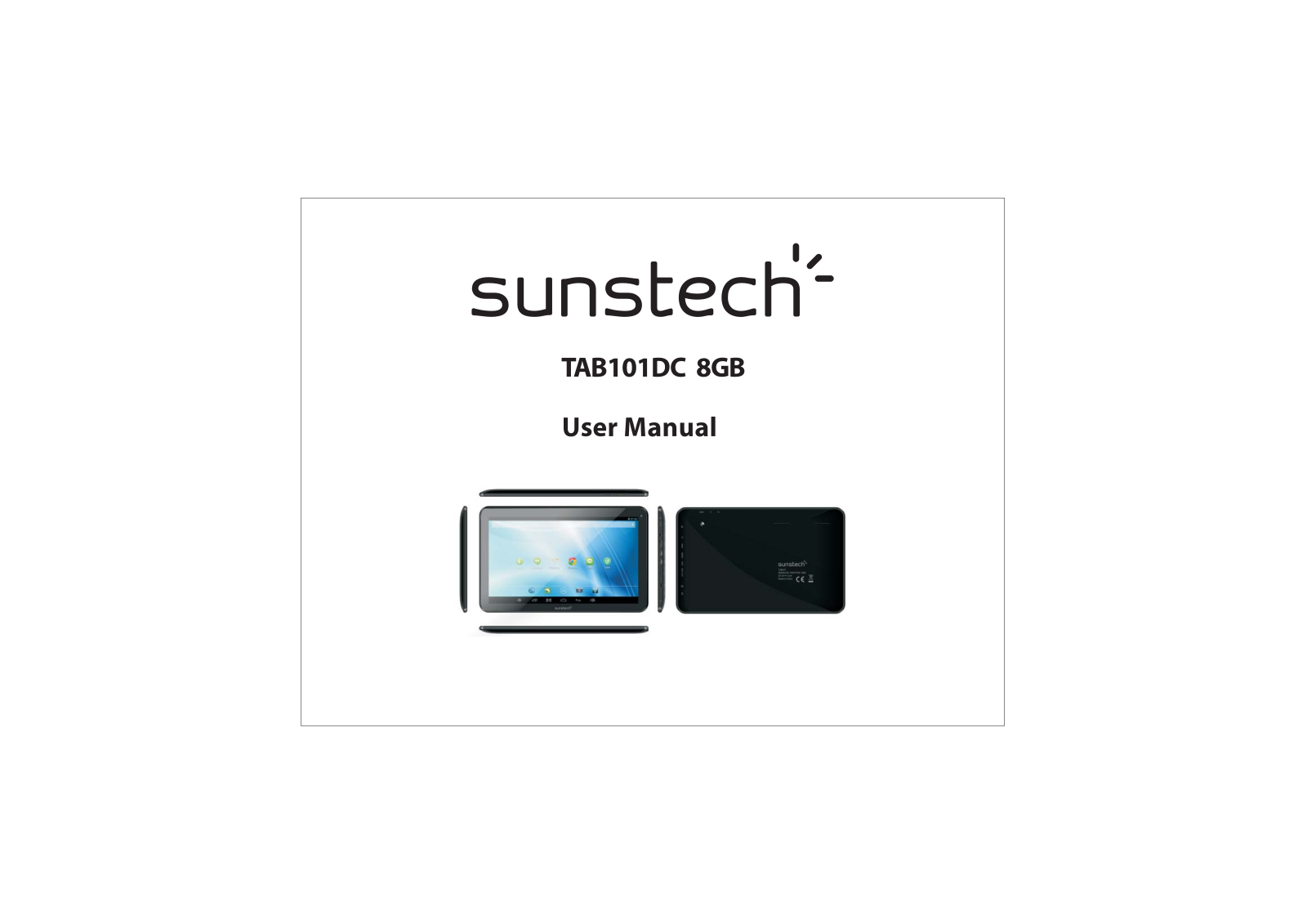 Sunstech Tab 101 DC 8GB User Manual