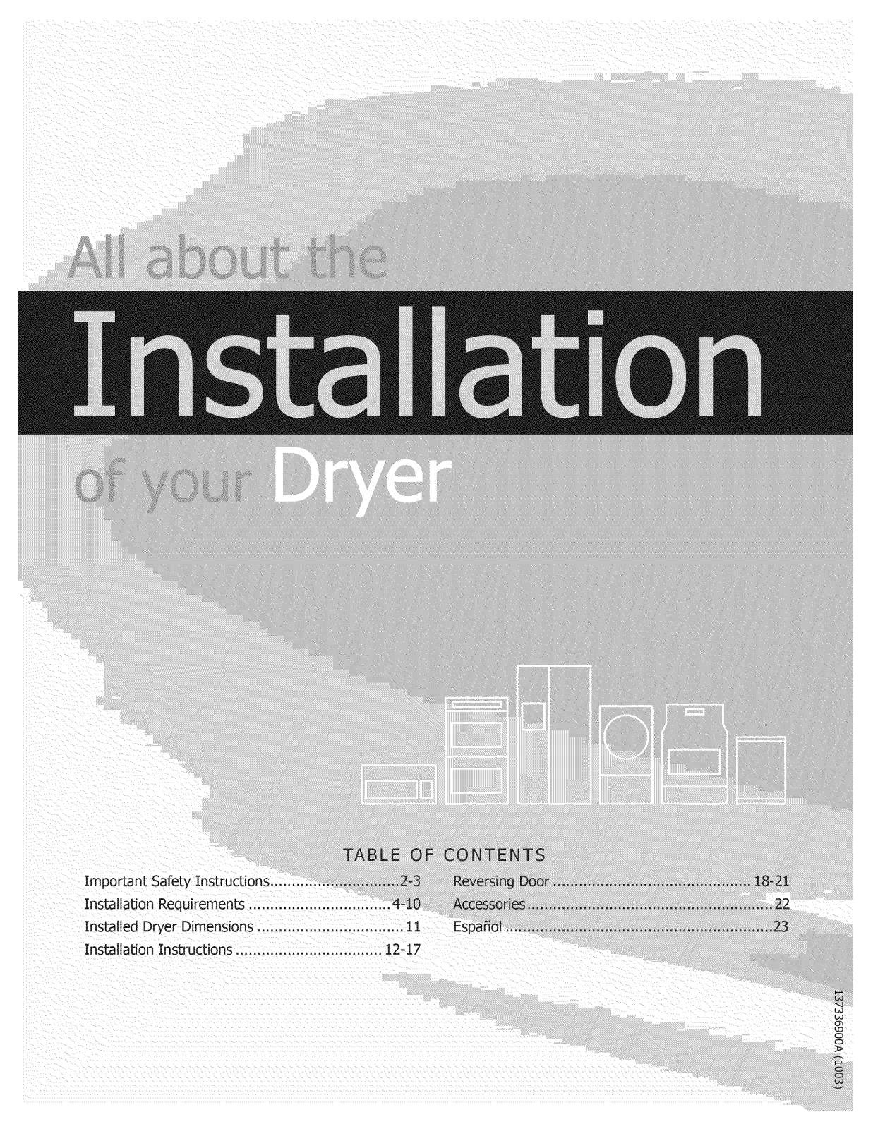 Frigidaire FAQE7021LB0, FAQE7021LW0, FAQE7072LA0, FAQE7072LN0, FAQE7072LR0 Installation Guide - ManualMachine.com