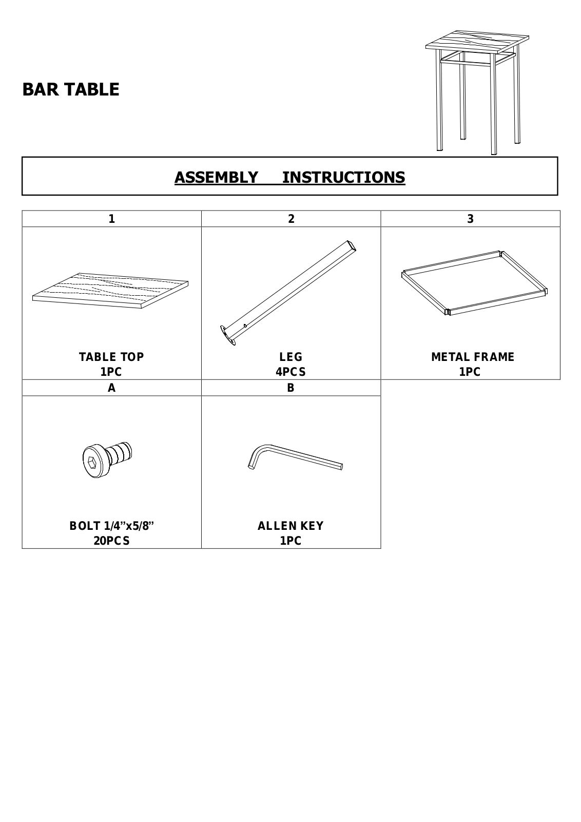 Lark Manor™ WLGN8345 Assembly Intructions - ManualMachine.com