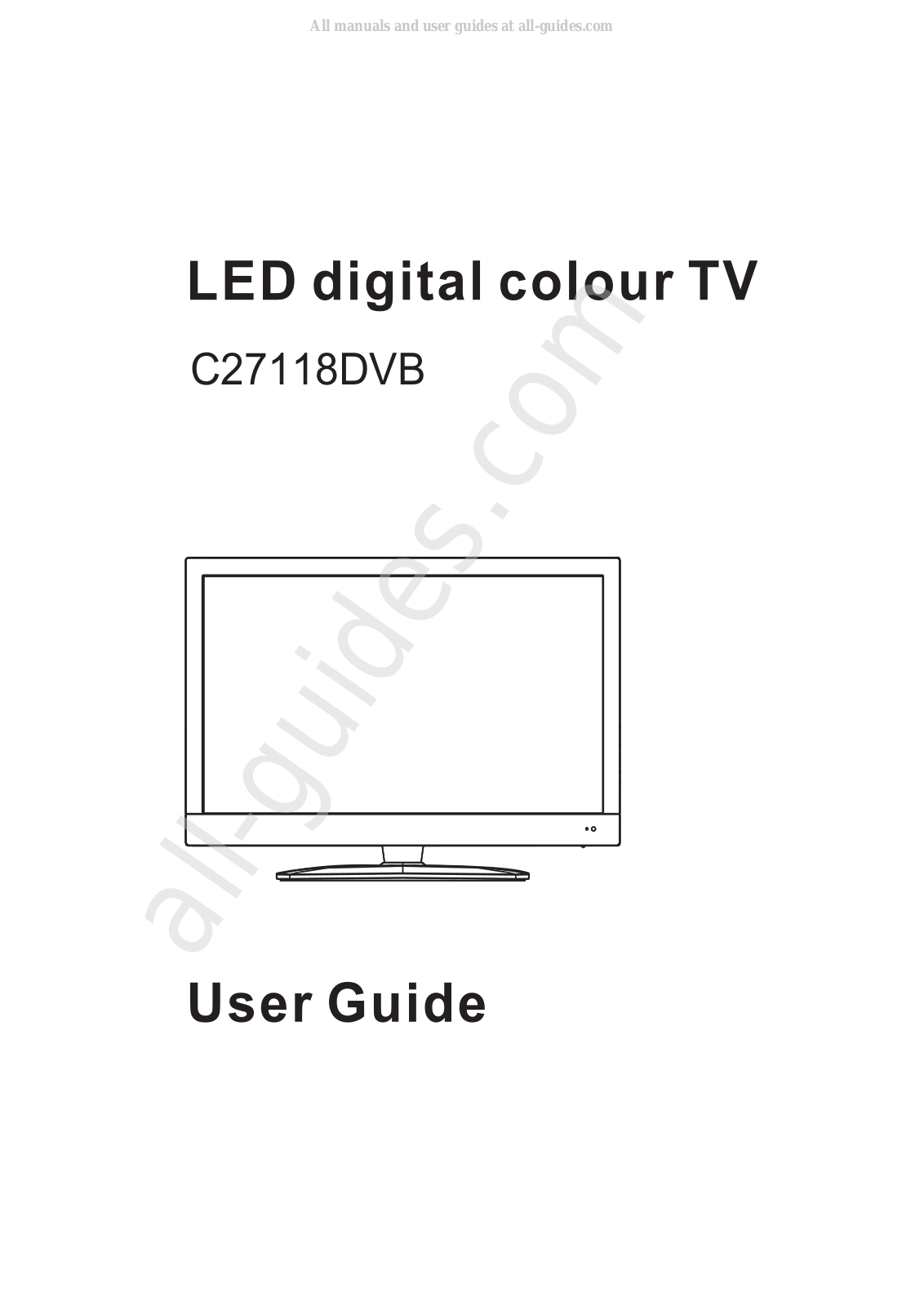 Cello C27118DVB User Manual - ManualMachine.com