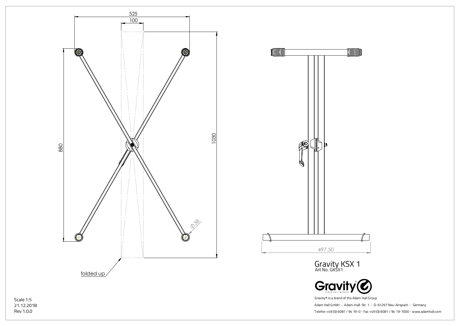 Gravity KSX 1 Drawing