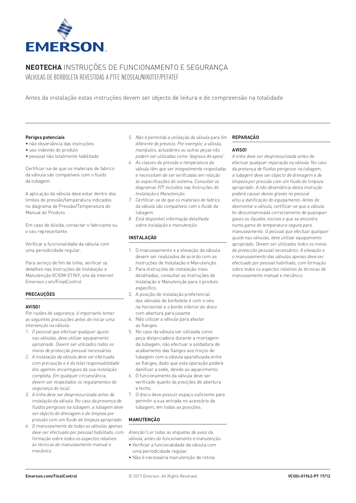 Neotecha Guide: Instruções de Funcionamento e Segurança, Neotecha-PT Manuals & Guides