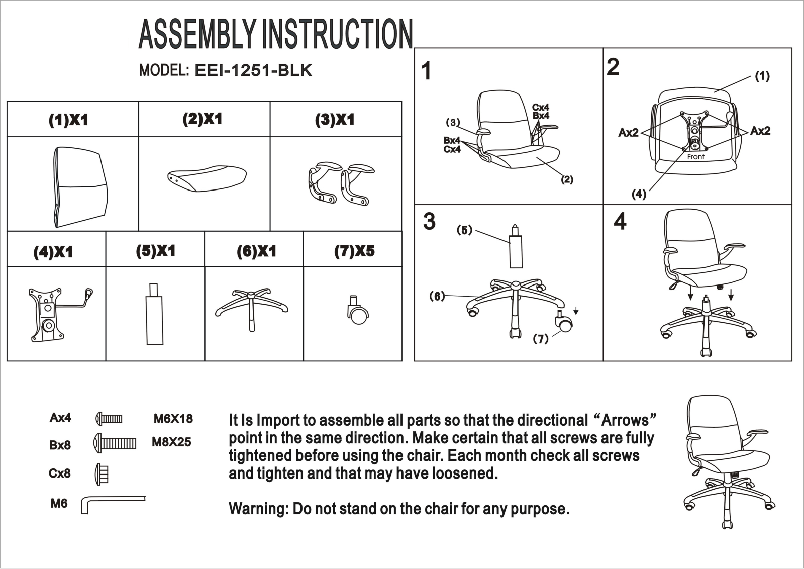 Modway FOW2412 Installation & Assembly - ManualMachine.com