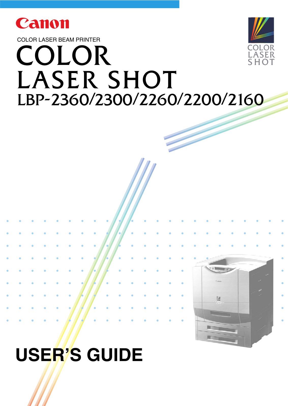 Canon LBP-2360 User's Guide