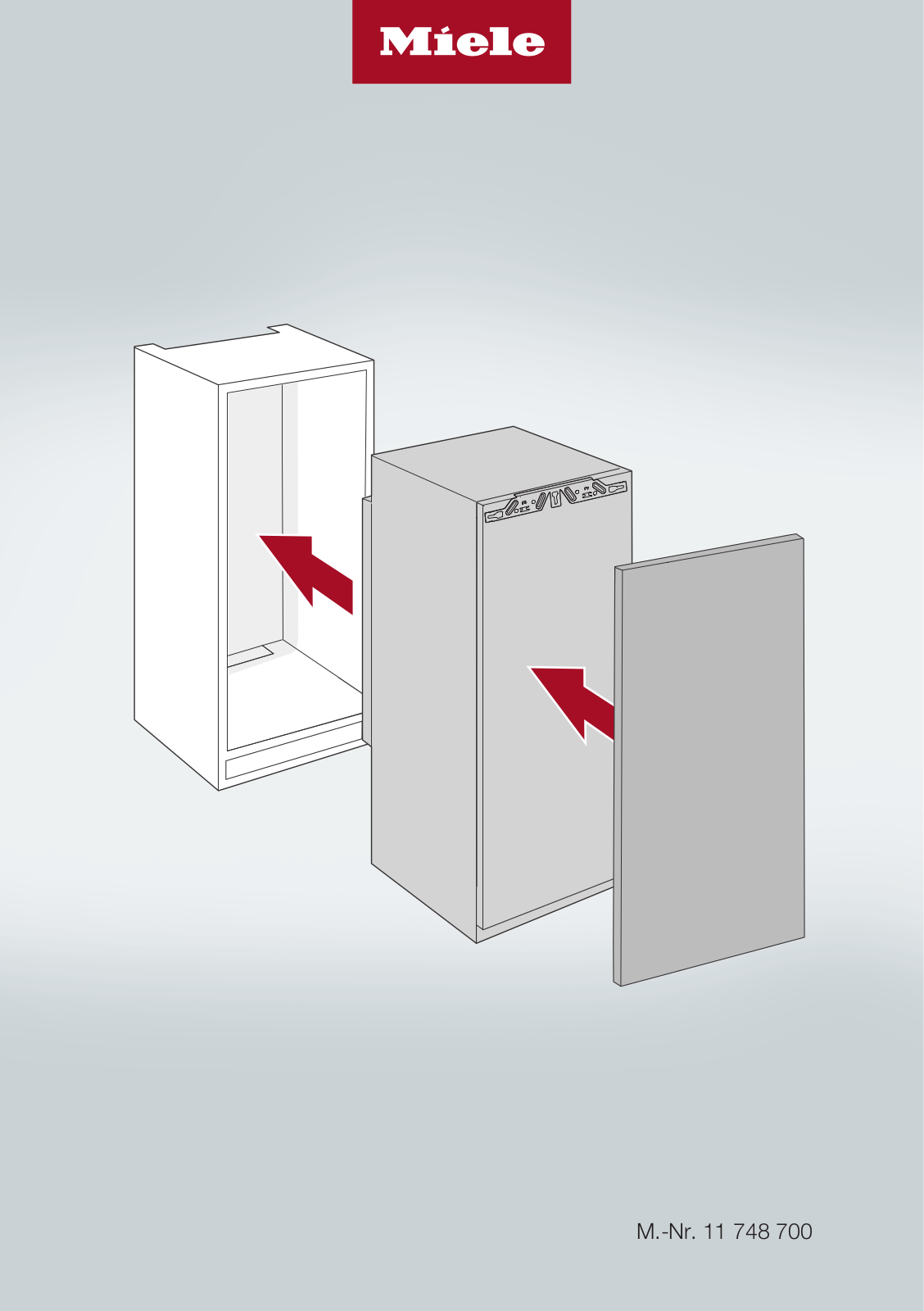 Miele K 7313 F, K 7113 D, K 7113 F, K 7104 E, K 7314 E Installation instructions