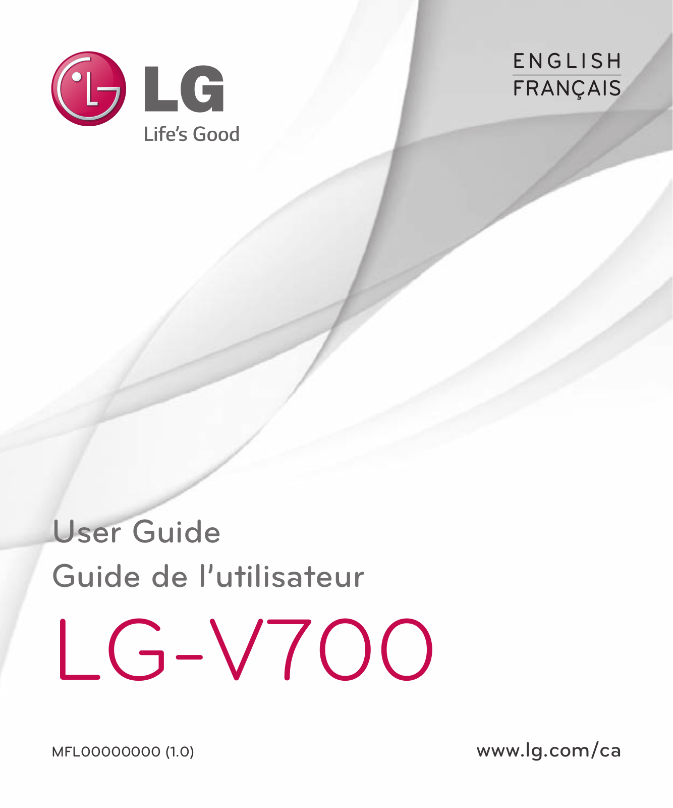 LG Electronics USA V700 Users Manual