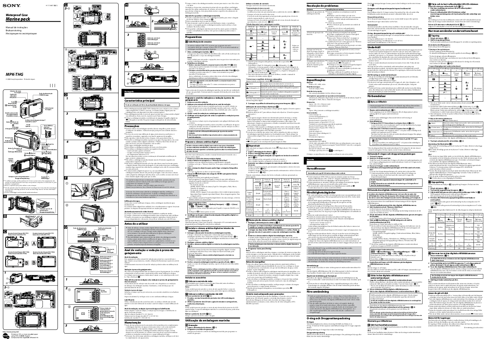 Sony MPK-THG User Manual