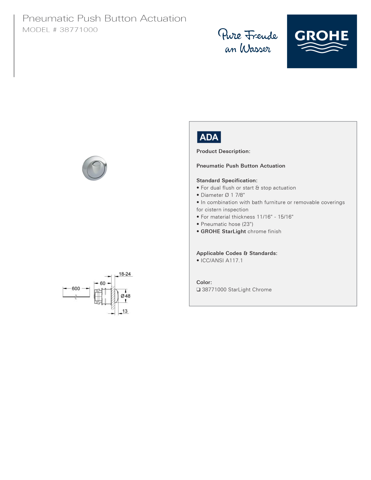 GROHE GRH4139 Specifications - ManualMachine.com
