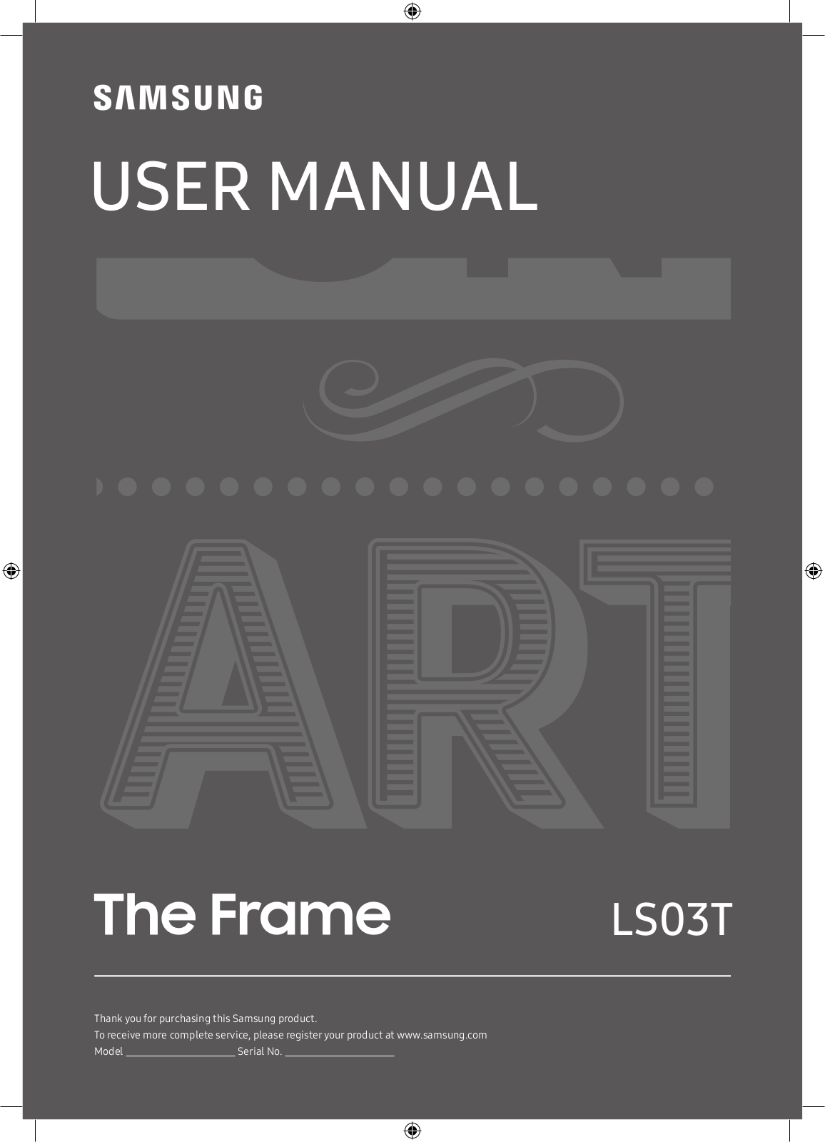 Samsung QE55LS03TAUXXU User Manual