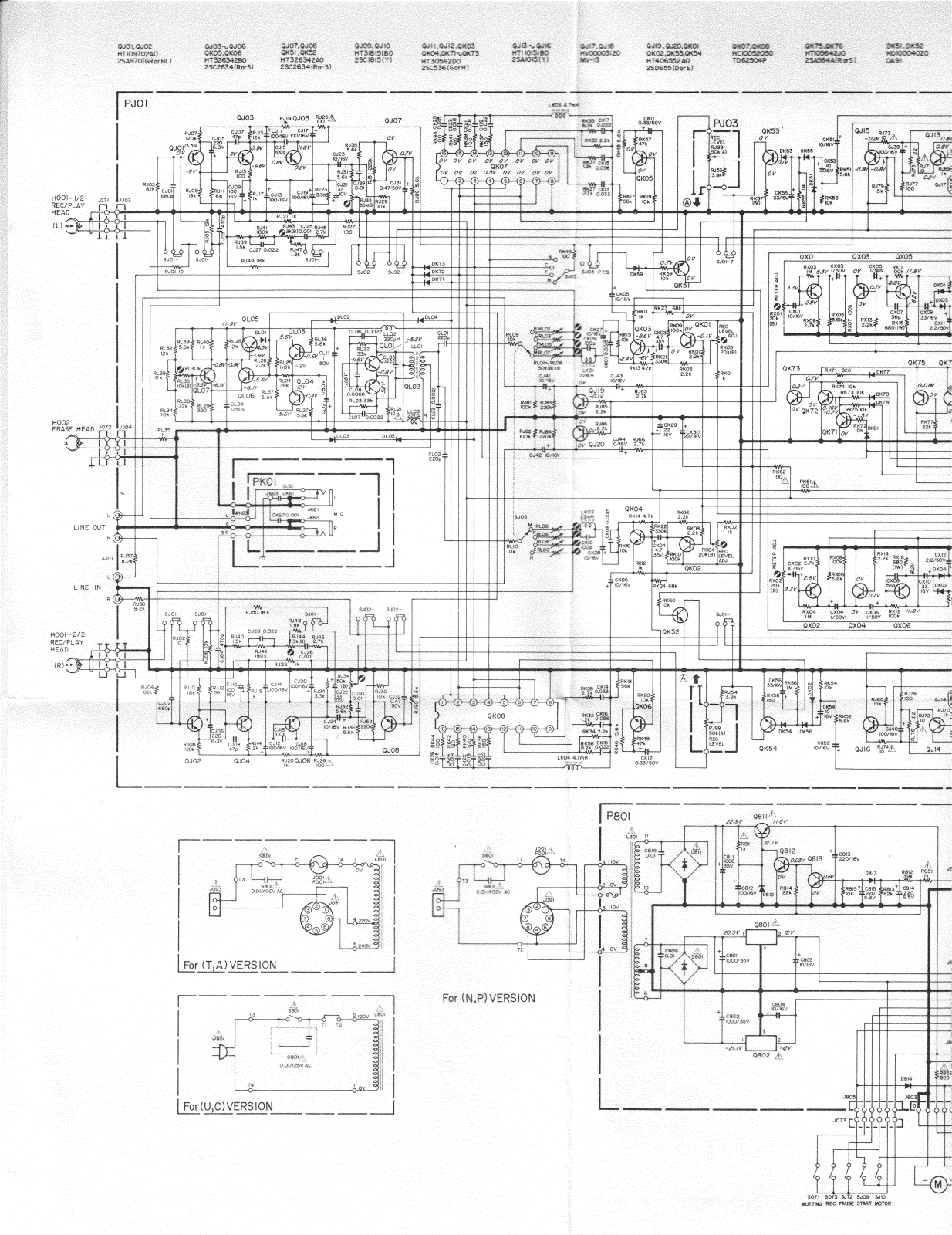 Marantz SD3030 Schematic