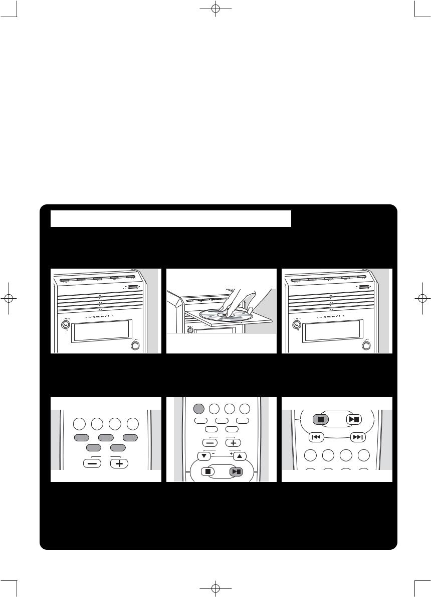 Philips MCW770/21 Quick Start Guide