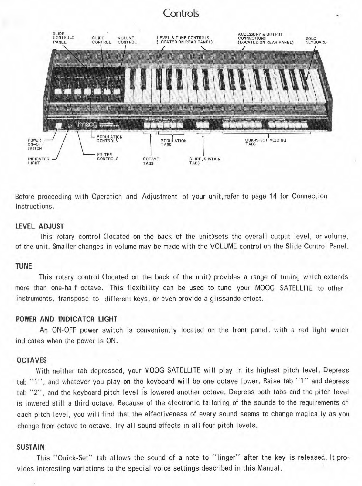 Moog Music Satellite Service Manual