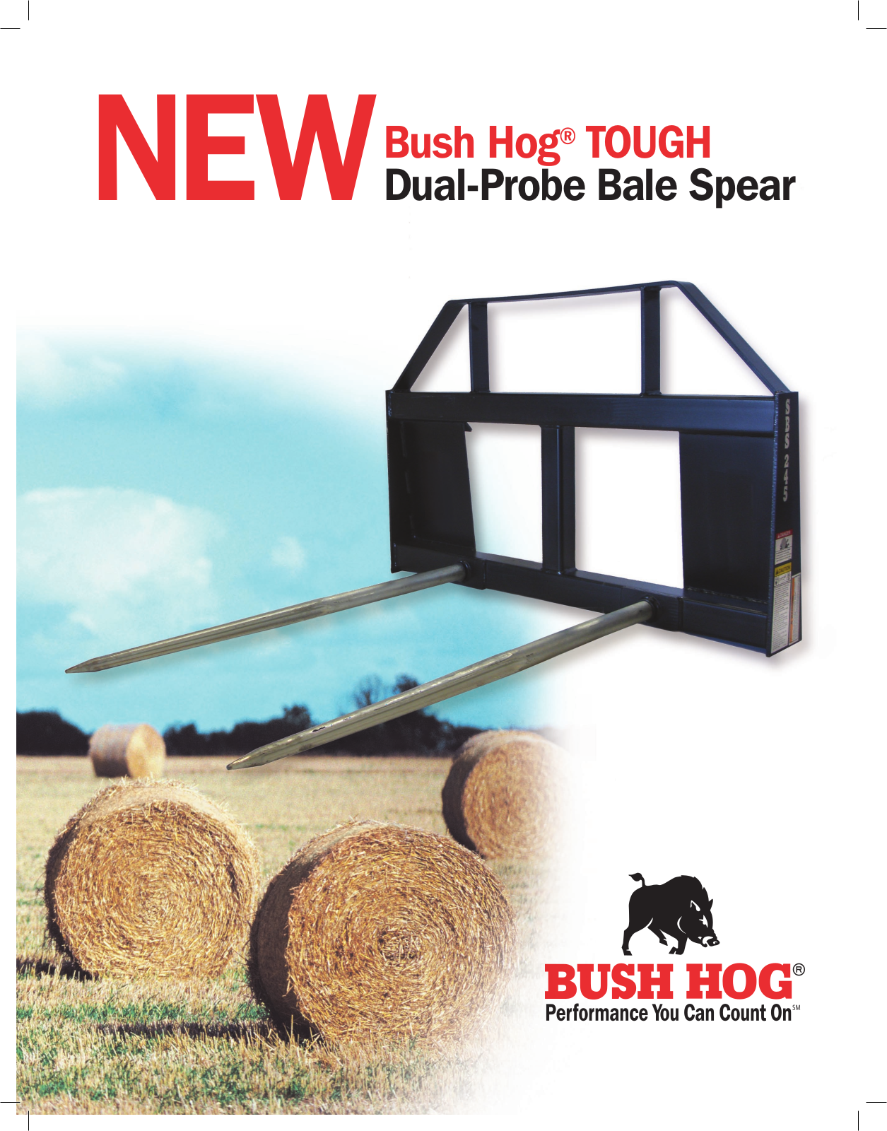 Bush Hog Dual-Probe Bale Spear User Manual