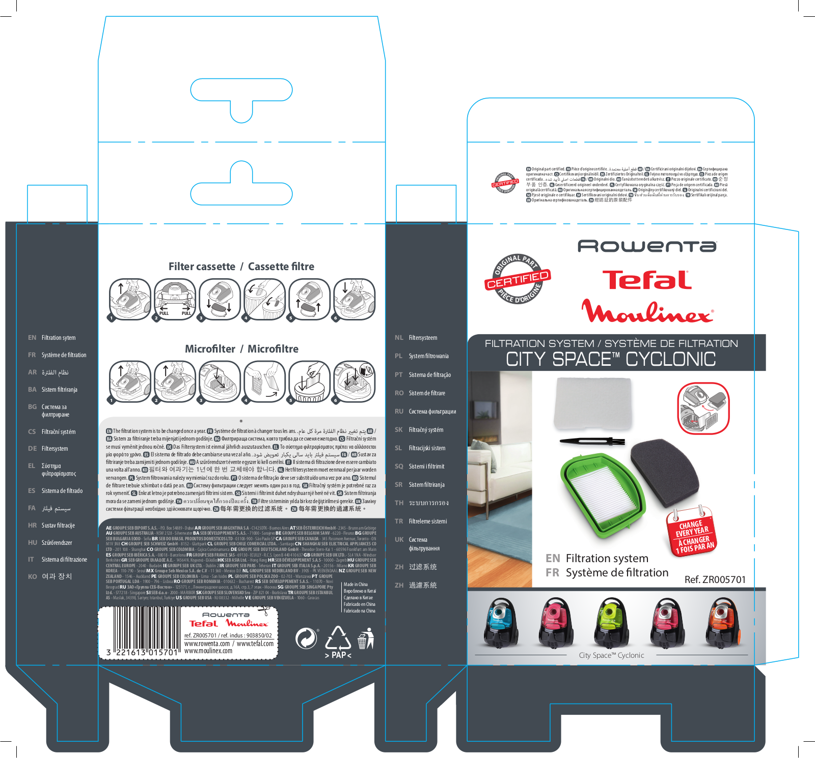 Tefal ZR005701 User Manual